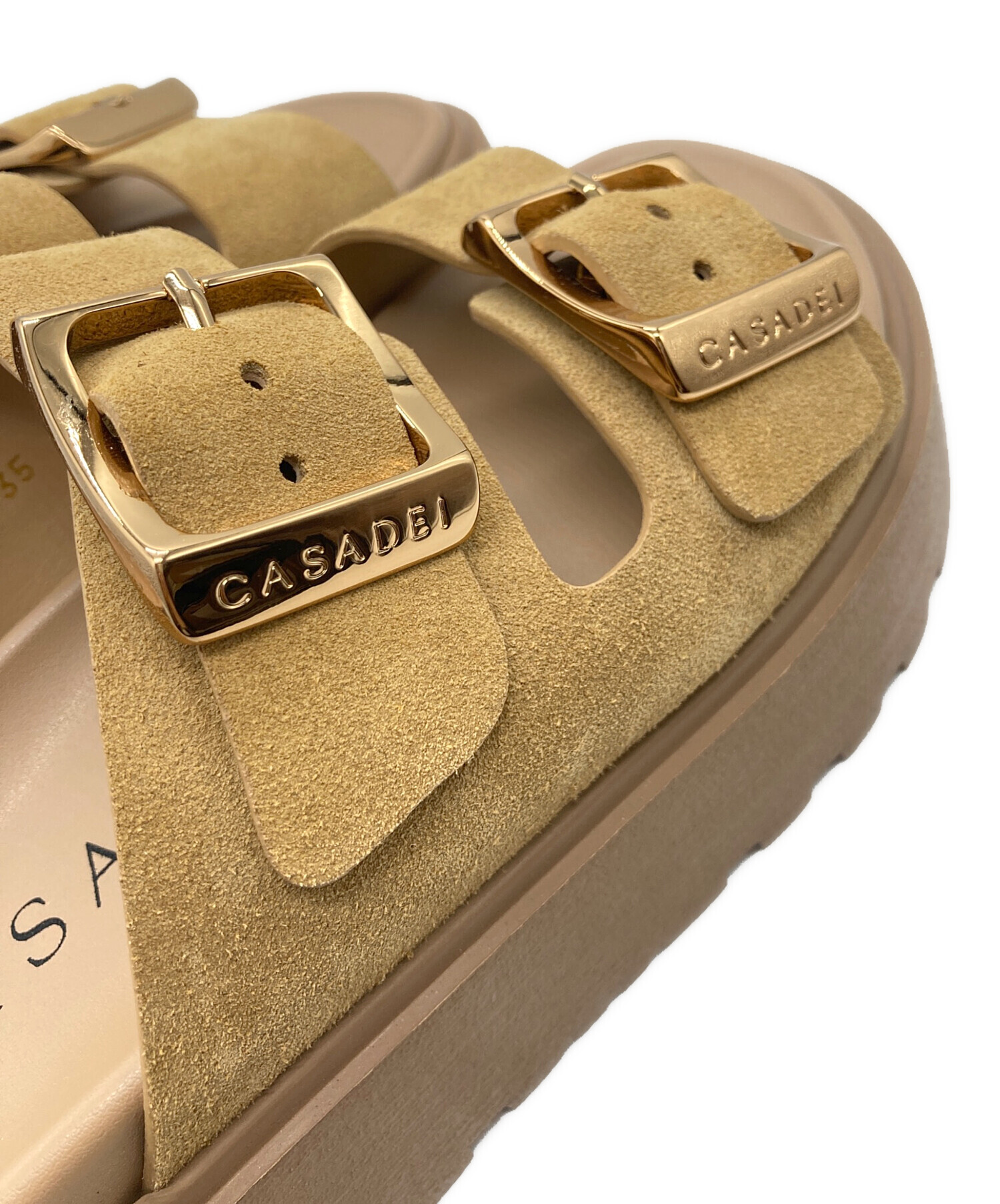 中古・古着通販】CASADEI (カサディ) BIRKY SANDAL ブラウン サイズ:35 中古・古着通販】CASADEI (カサディ) BIRKY SANDAL ブラウン サイズ:35