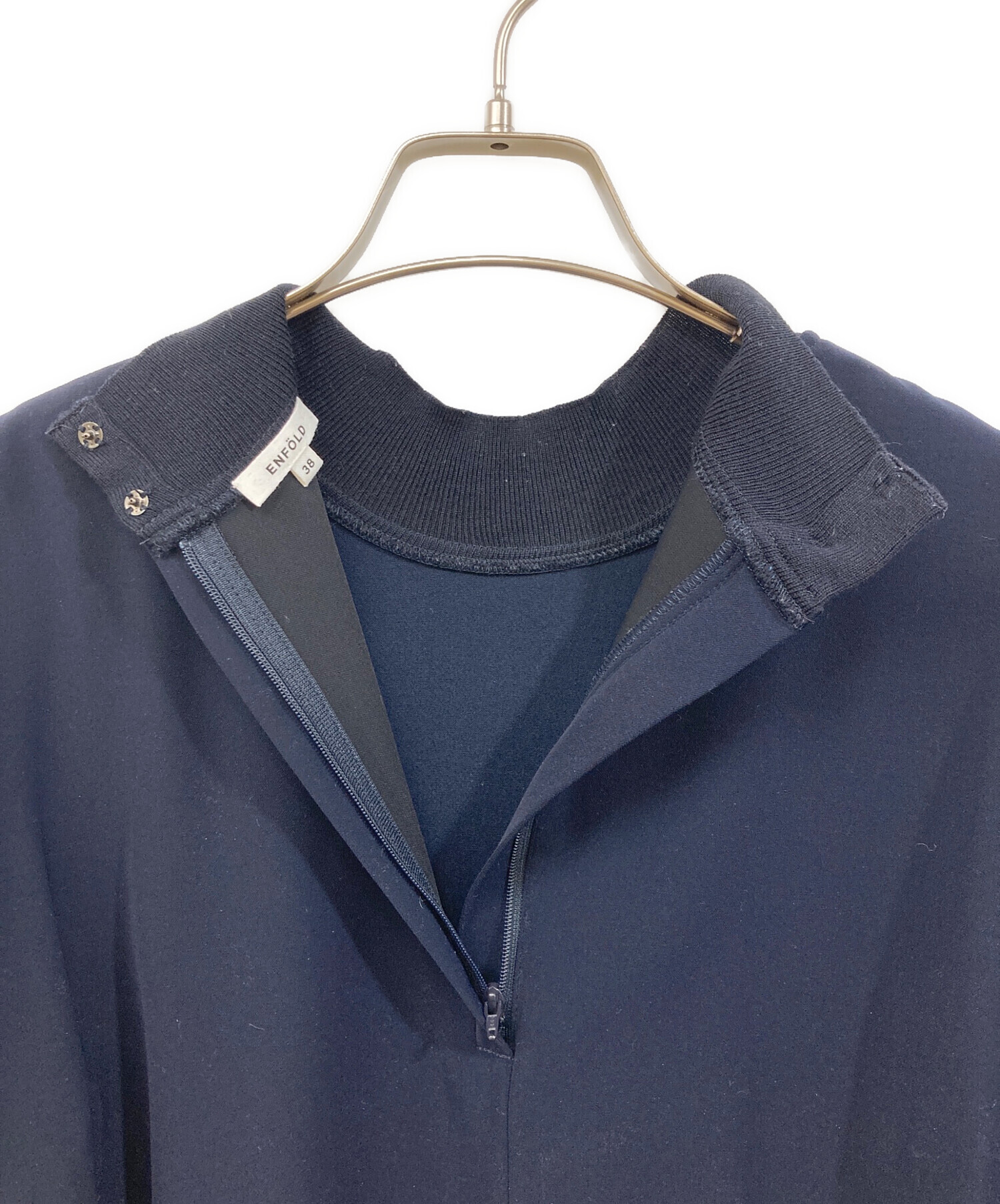 中古・古着通販】ENFOLD (エンフォルド) PEダブルクロスベストコンビ  