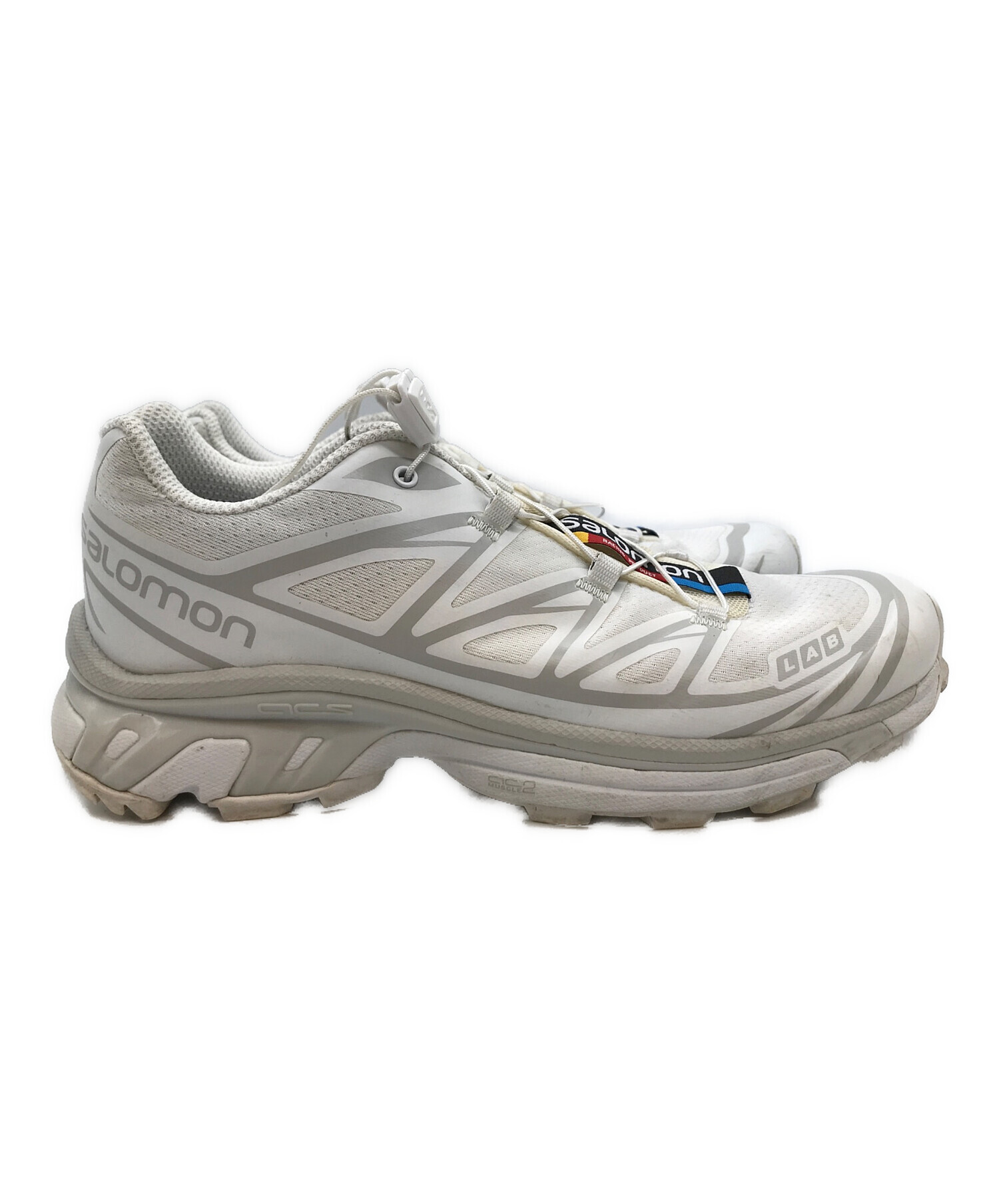 中古・古着通販】SALOMON (サロモン) XT-6 ホワイト サイズ:24cm 