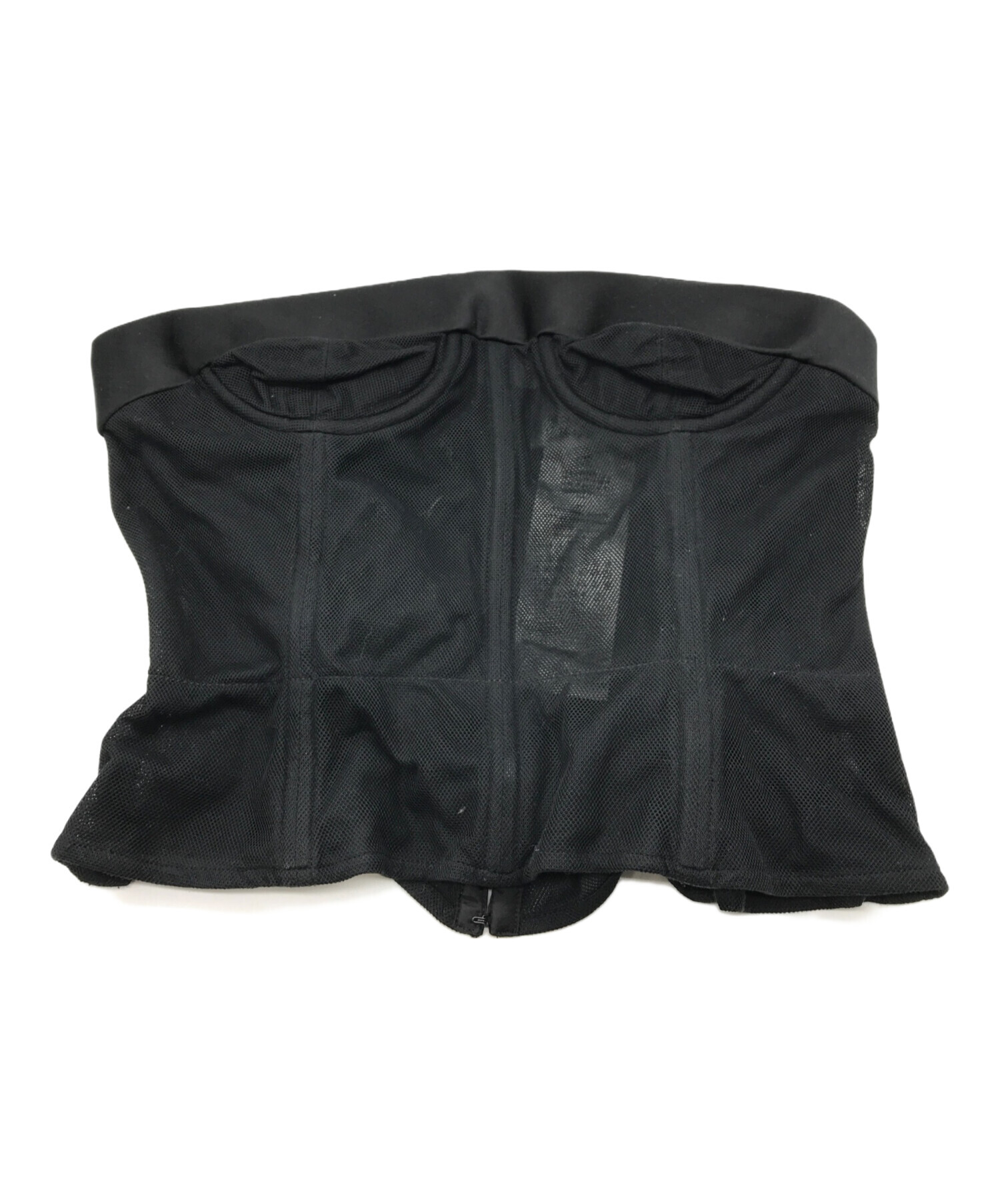 【新品】マルジェラ ビスチェ Black 38 中古・古着通販】Maison Margiela (メゾンマルジェラ) ビスチェトップ