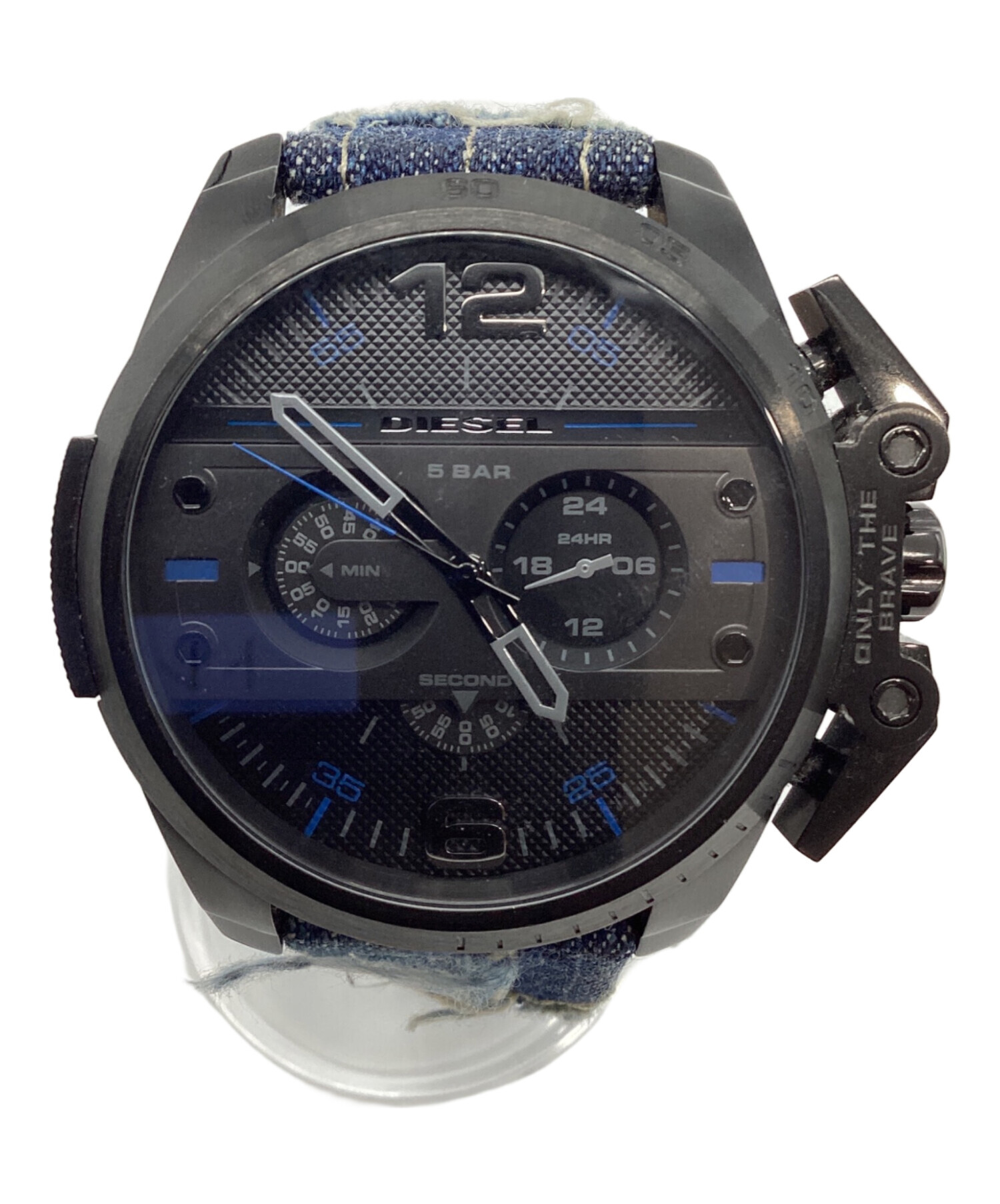 ディーゼル腕時計 中古・古着通販】DIESEL (ディーゼル) 腕時計 ブラック｜ブランド