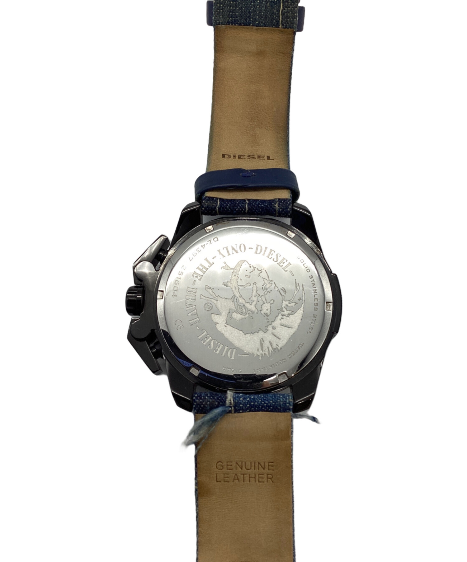 ディーゼル腕時計 中古・古着通販】DIESEL (ディーゼル) 腕時計 ブラック｜ブランド
