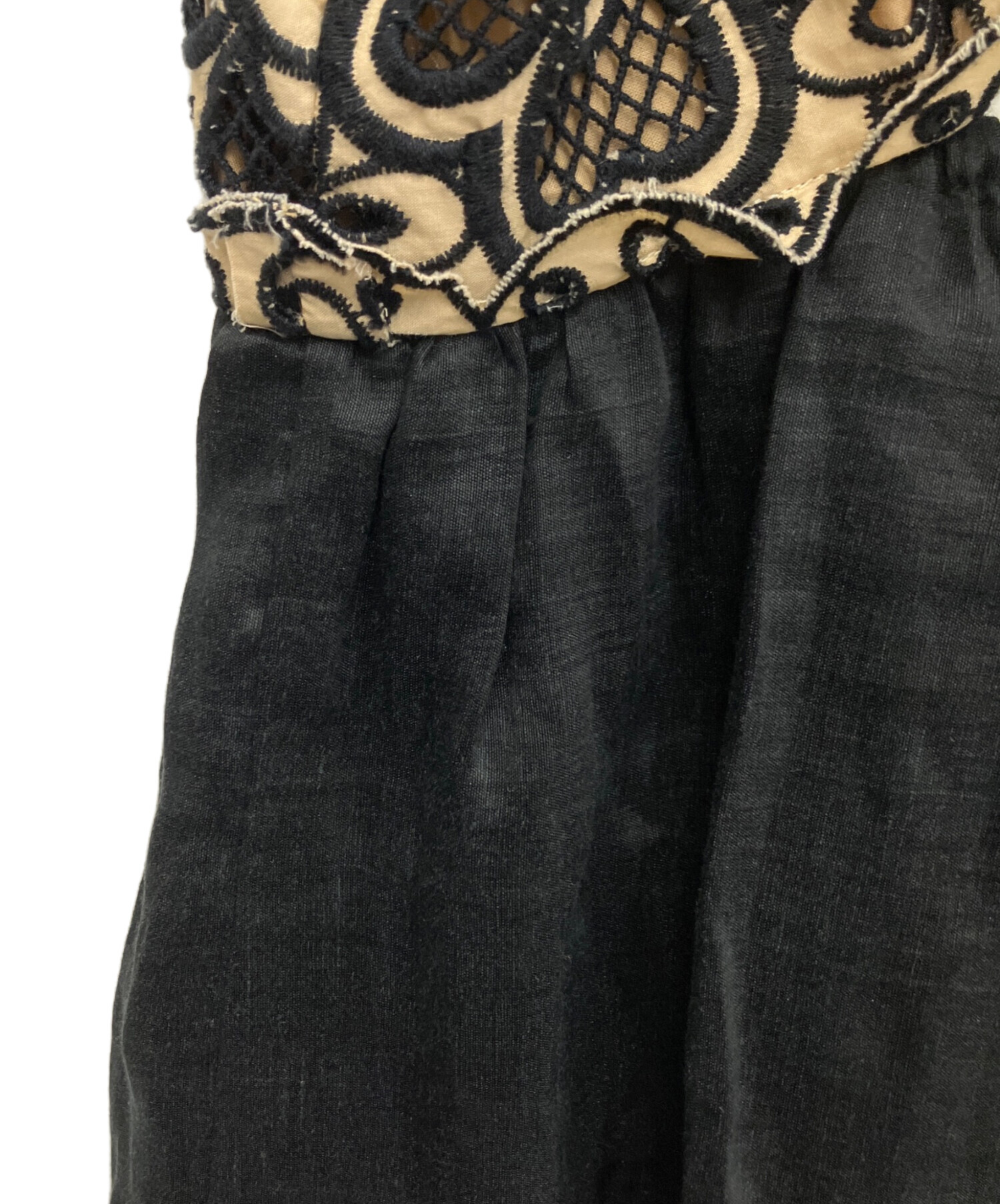 中古・古着通販】Sandro (サンドロ) アイレットレースミニドレス