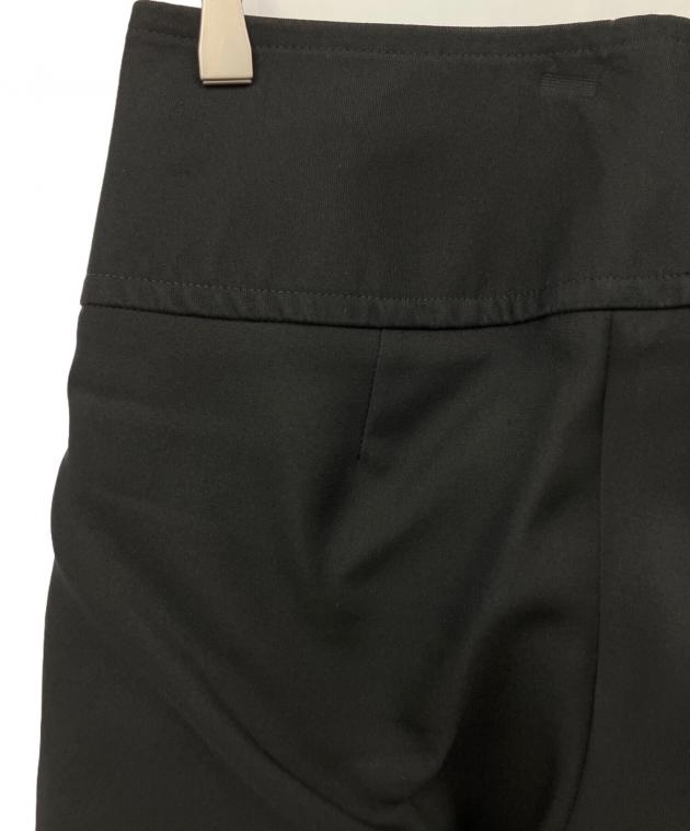 JIL SANDER ブラック タックパンツ 未使用タグ付 ジルサンダー 中古・古着通販】JIL SANDER (ジルサンダー) ハイウエストタックパンツ