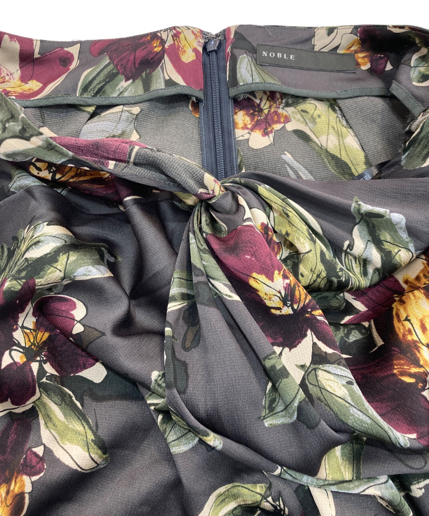 NOBLE スモーキーフラワープリントツイストパンツ　38 楽天市場】Spick and Span Noble NOBLE スモーキーフラワー