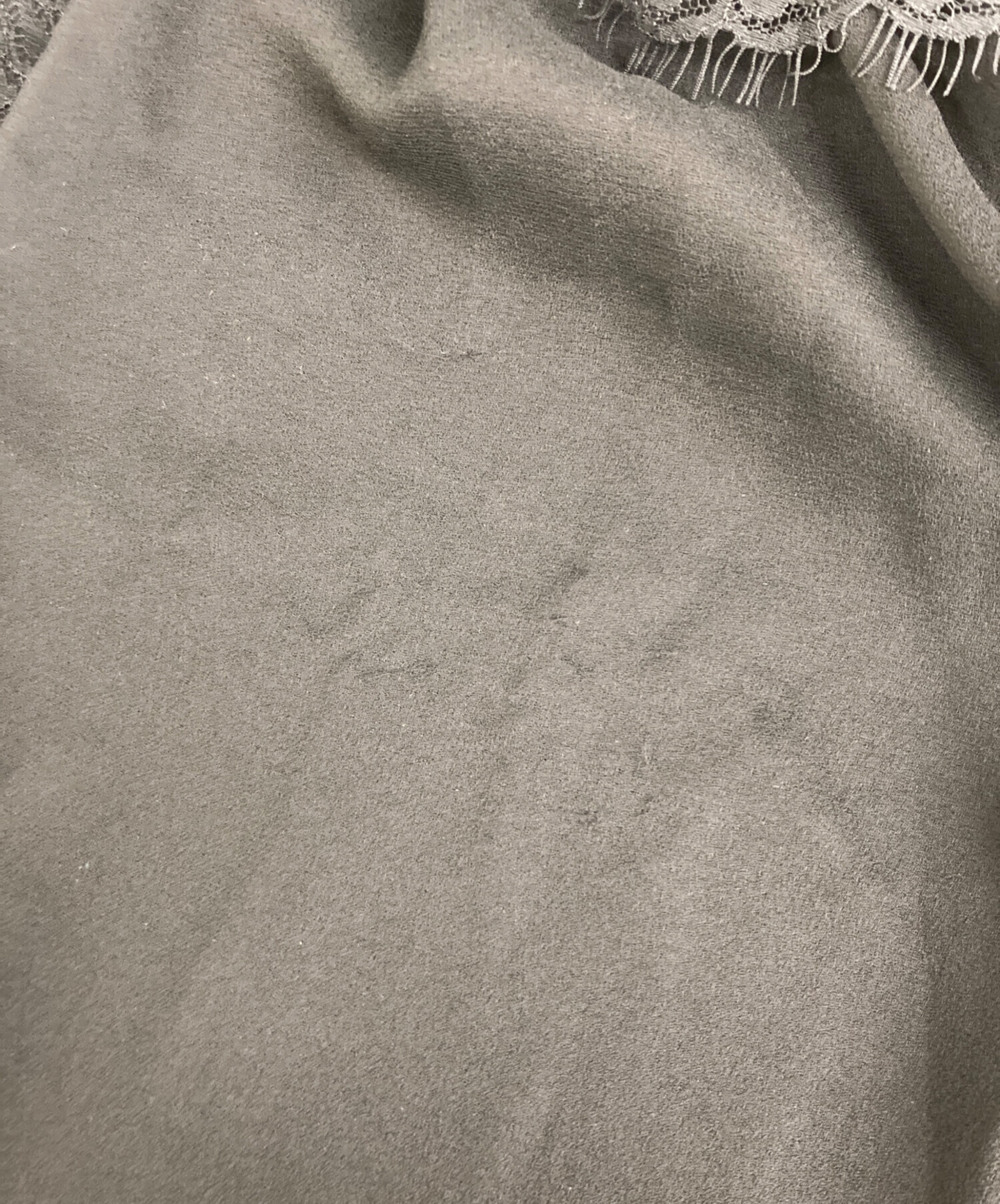 中古・古着通販】Noble (ノーブル) リバーレーストリミングシフォン