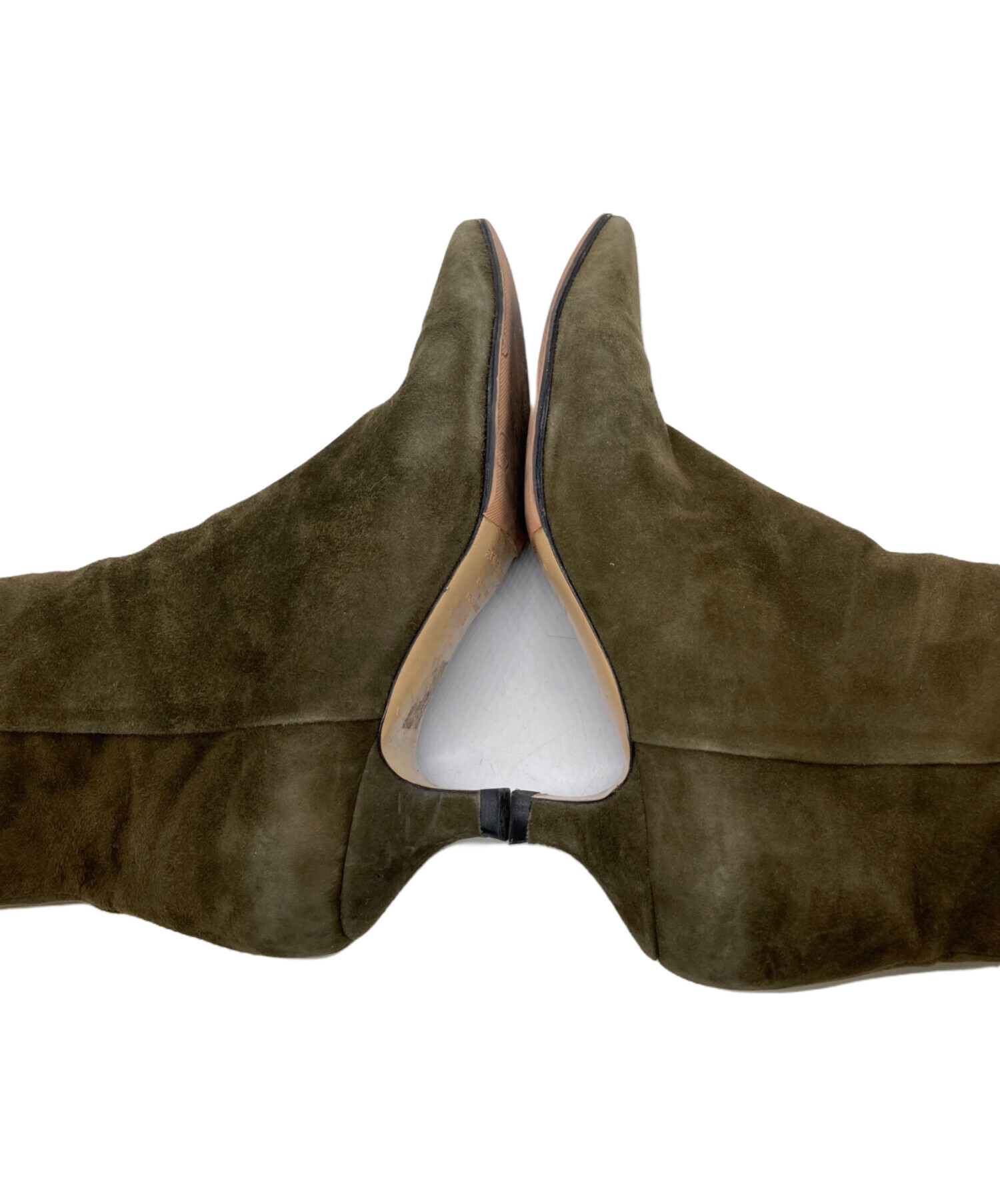 【室内試着のみ】ファビオルスコーニ アンクルショートブーツ 38 スエード スエードショートブーツ｜FABIO RUSCONI – FACE SANS FARD