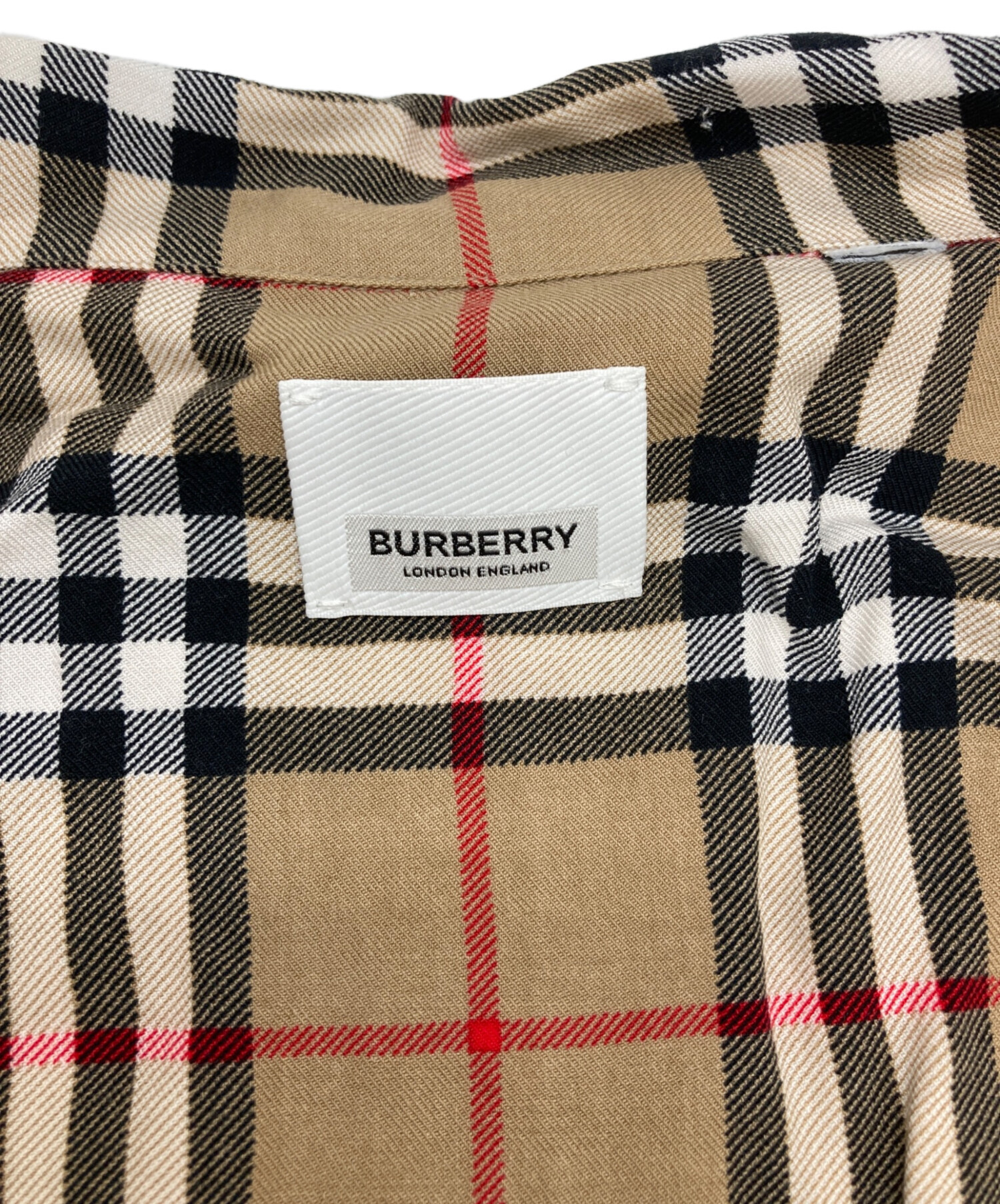 中古・古着通販】BURBERRY (バーバリー) Vintage Check Twill Shirt 