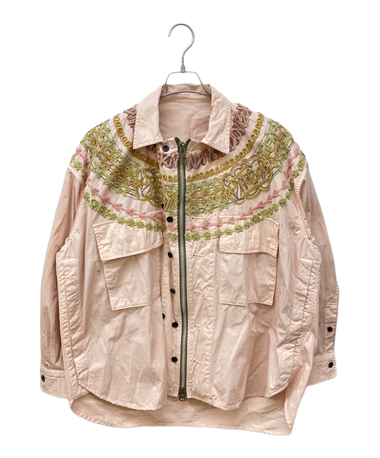 中古・古着通販】sacai (サカイ) Eric Haze Code Embroidery L/S Shirt