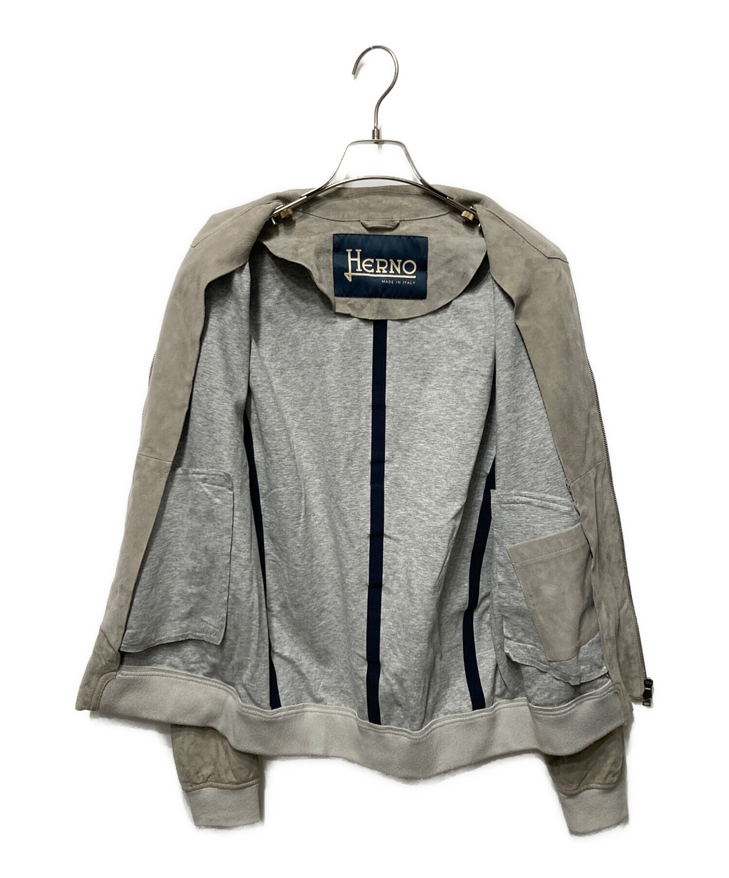 T*U様 herno ヘルノ ボンディングゴートスエードジップアップブルゾン T*U様 herno ヘルノ ボンディングゴートスエードジップアップブルゾン