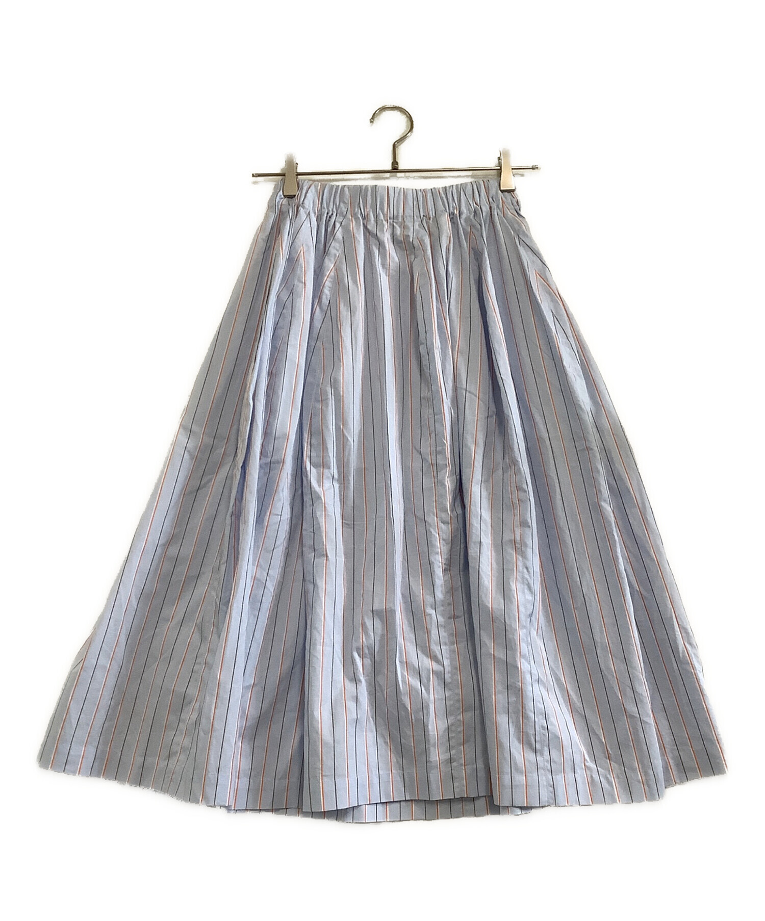 中古・古着通販】MARNI (マルニ) ストライプギャザースカート ライト