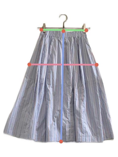 中古・古着通販】MARNI (マルニ) ストライプギャザースカート ライト