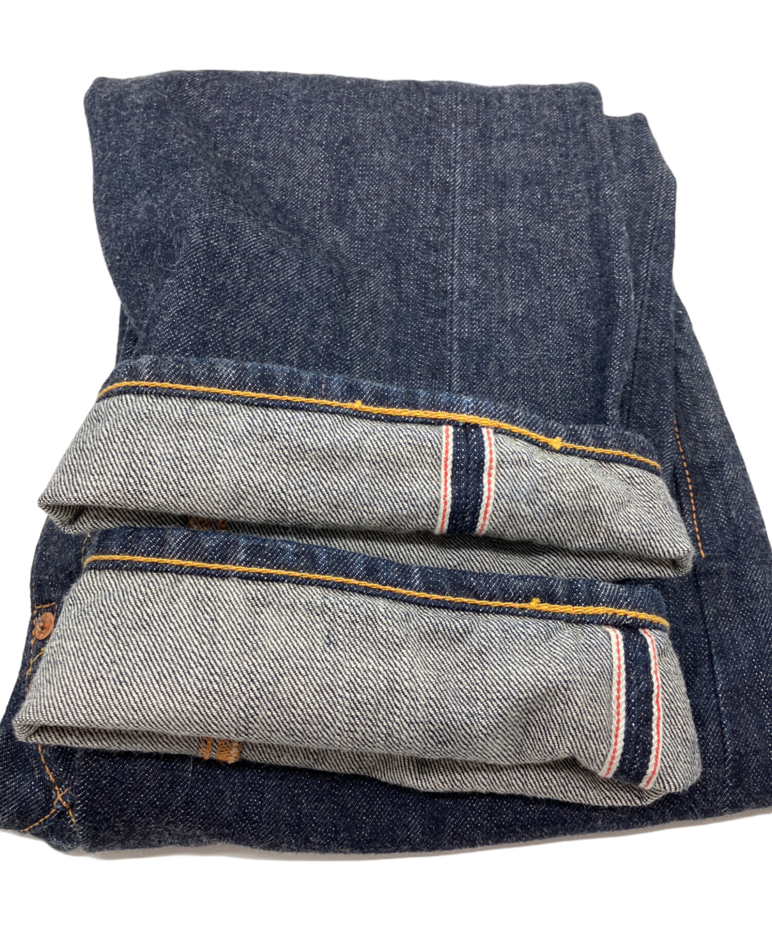 中古・古着通販】EVISU (エヴィス) イエローカモメデニムパンツ 