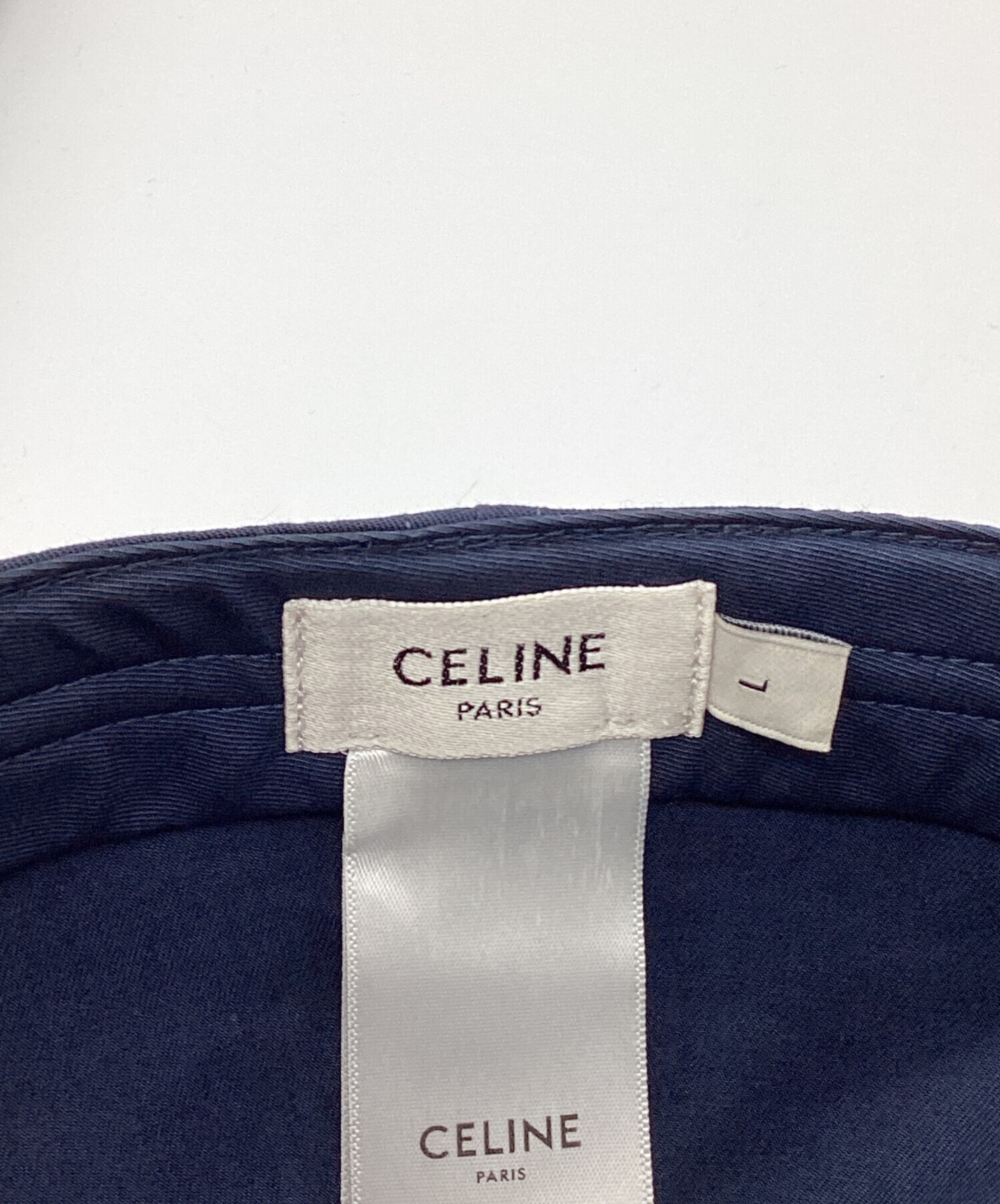 中古・古着通販】CELINE (セリーヌ) ロゴベースボールキャップ
