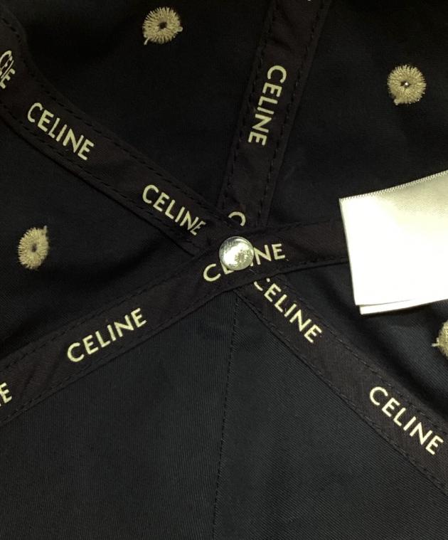 中古・古着通販】CELINE (セリーヌ) イニシャルロゴキャップ ネイビー