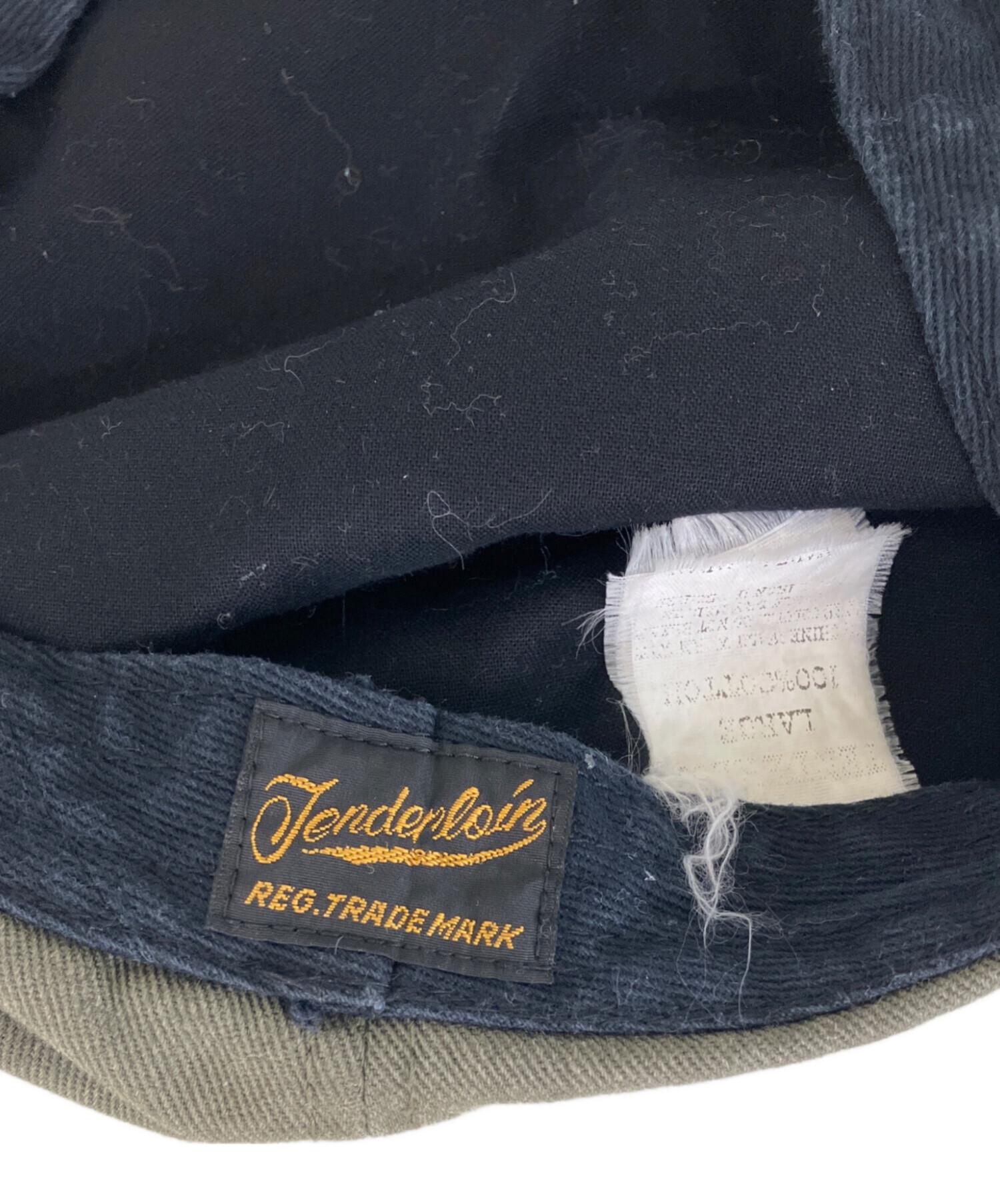 中古・古着通販】TENDERLOIN (テンダーロイン) キャスケット カーキ