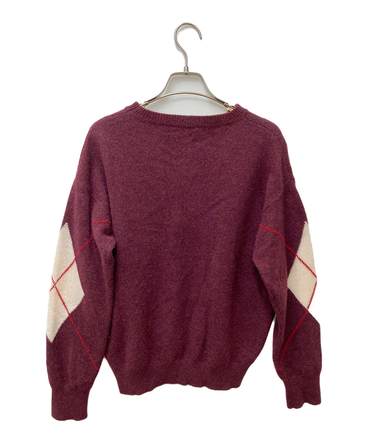 中古・古着通販】maison kitsune (メゾンキツネ) クルーネックニット 