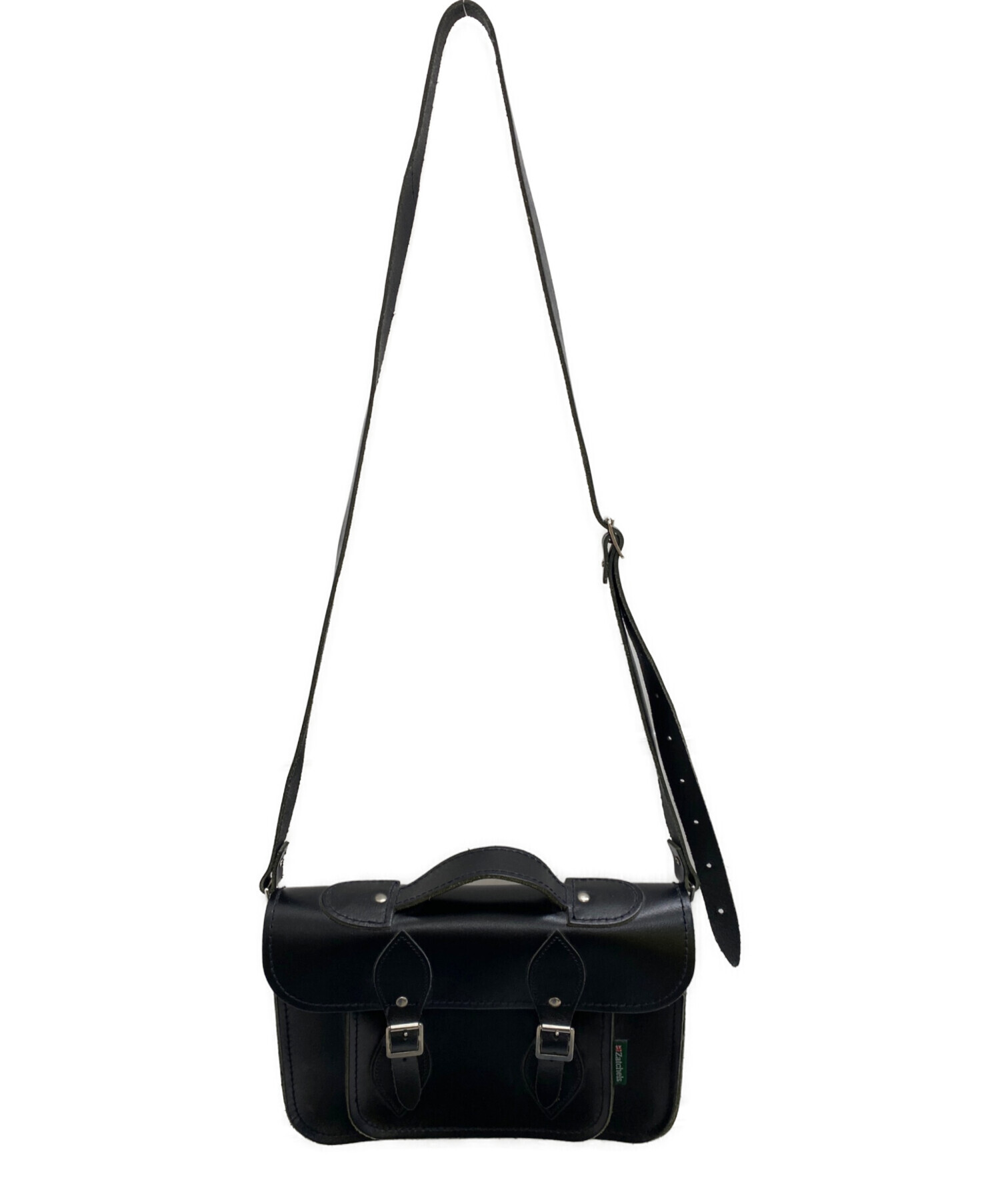 中古・古着通販】zatchels (ザッチェルズ) サッチェルバッグ ブラック