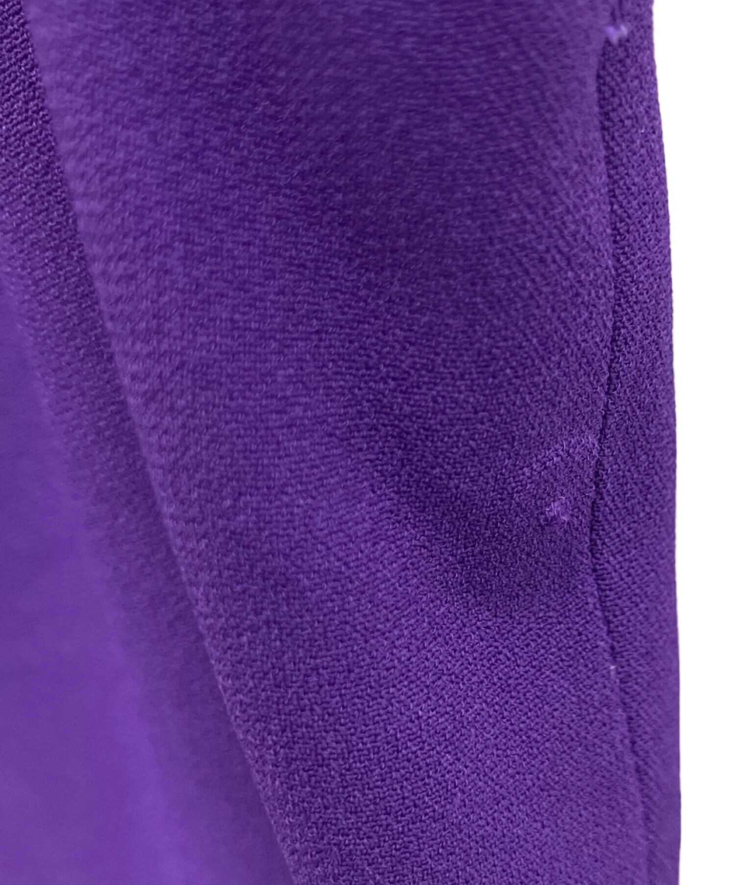 MIUMIU ミュウミュウ　ミニワンピース　パープル　サイズ　38 新品未使用 中古・古着通販】MIU MIU (ミュウミュウ) ミニワンピース パープル