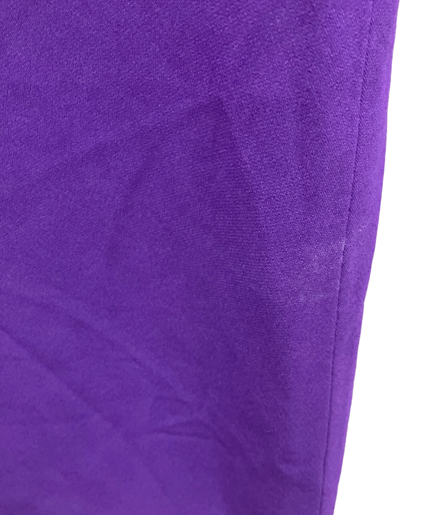 MIUMIU ミュウミュウ　ミニワンピース　パープル　サイズ　38 新品未使用 中古・古着通販】MIU MIU (ミュウミュウ) ミニワンピース パープル