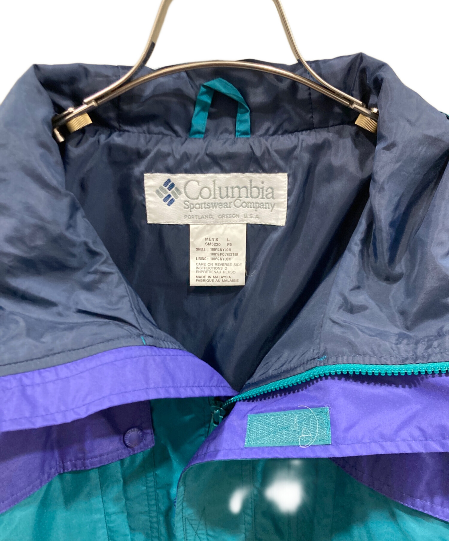 中古・古着通販】Columbia (コロンビア) アノラックパーカー グリーン
