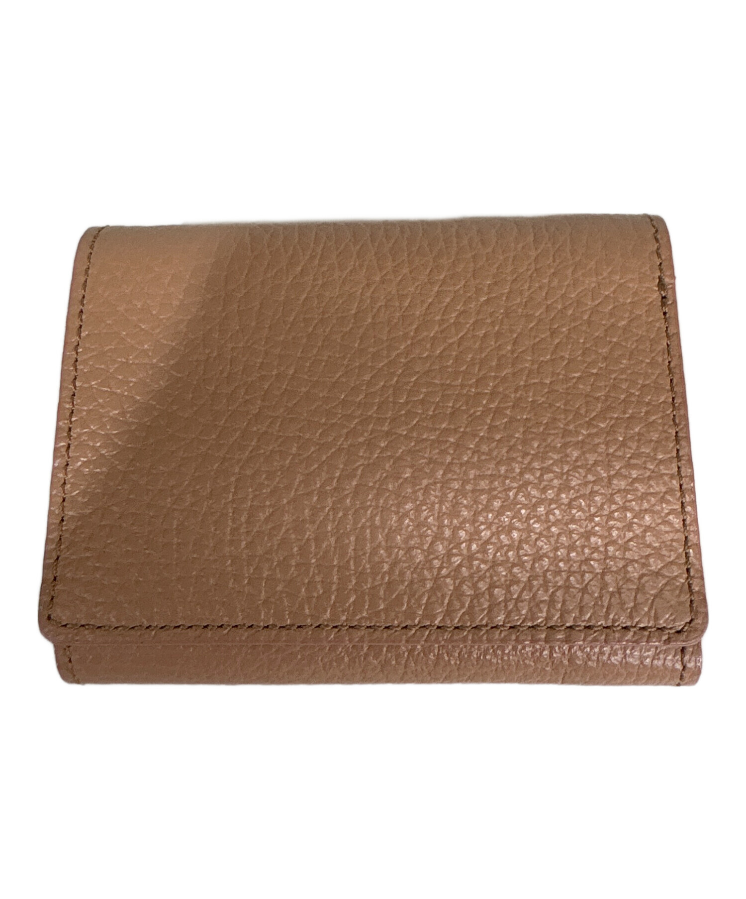 中古・古着通販】russet (ラシット) 3つ折り財布 ベージュ｜ブランド