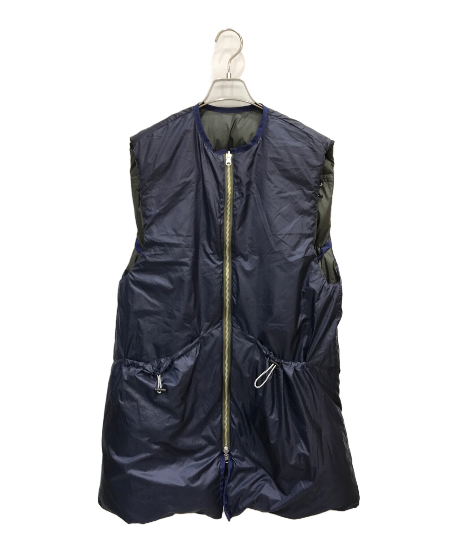 UN3D. アンスリード リバーシブル　ダウンベスト ノースリーブ 中古・古着通販】UN3D. (アンスリード) リバーシブルダウンベスト