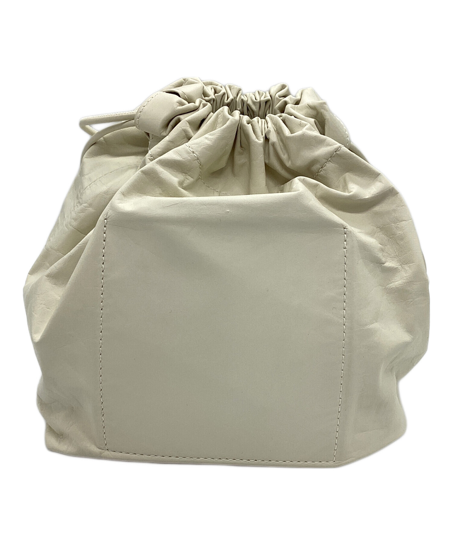 中古・古着通販】JIL SANDER (ジルサンダー) ドローストリングバッグ 
