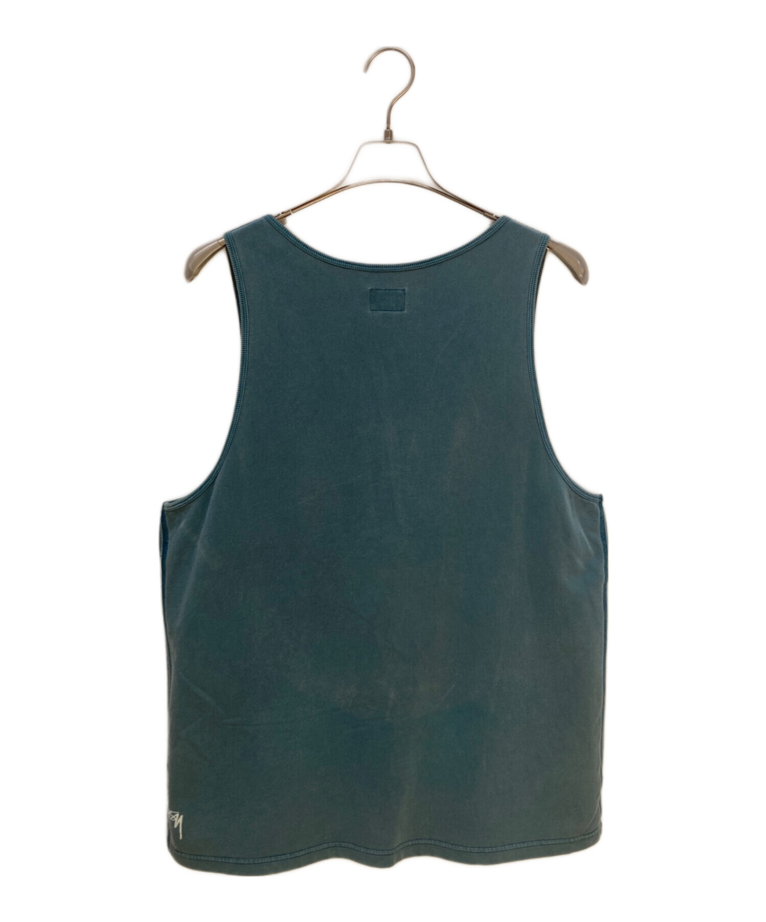中古・古着通販】stussy (ステューシー) サーマルタンクトップ ブルー 