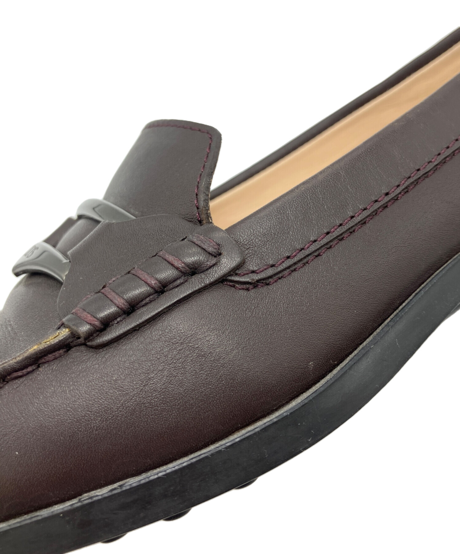 【未使用】TOD'Sトッズ　ドライビングシューズ　❤︎ 中古・古着通販】TOD'S (トッズ) ドライビングシューズ レッド サイズ