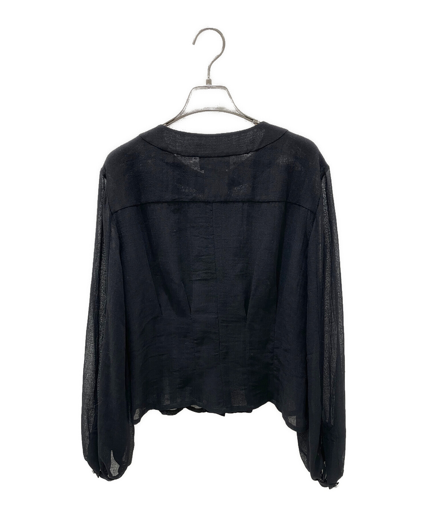 中古・古着通販】CHANEL (シャネル) ココボタンシアーブラウス