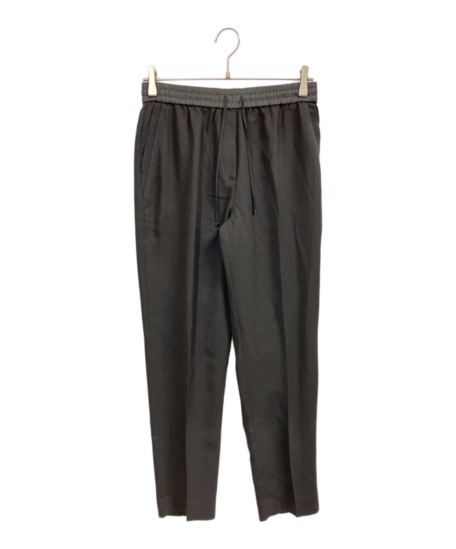 中古・古着通販】icB (アイシービー) FluidBackSatin ドロストパンツ