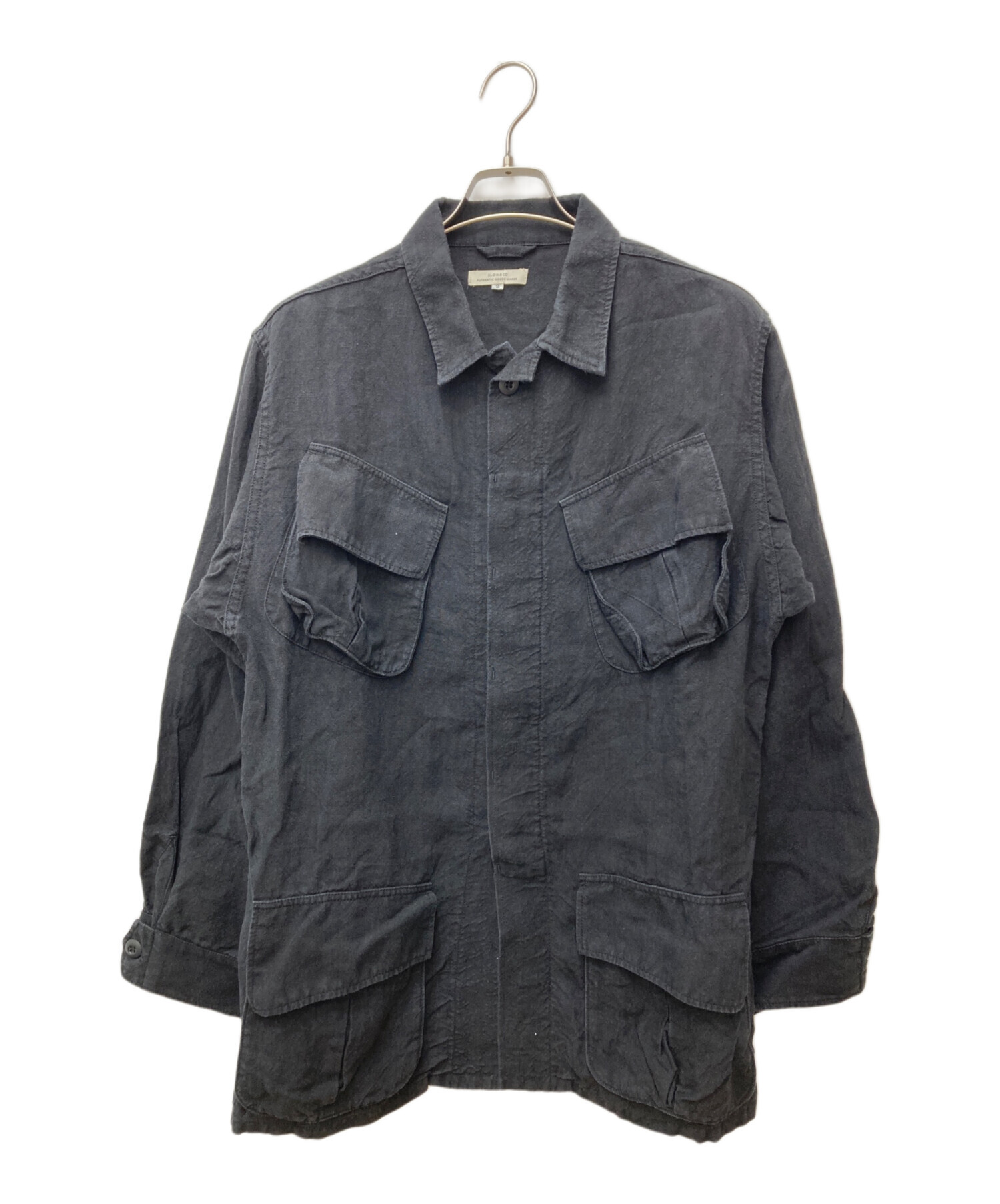SLOW Linen Jungle Fatigue ジャケット