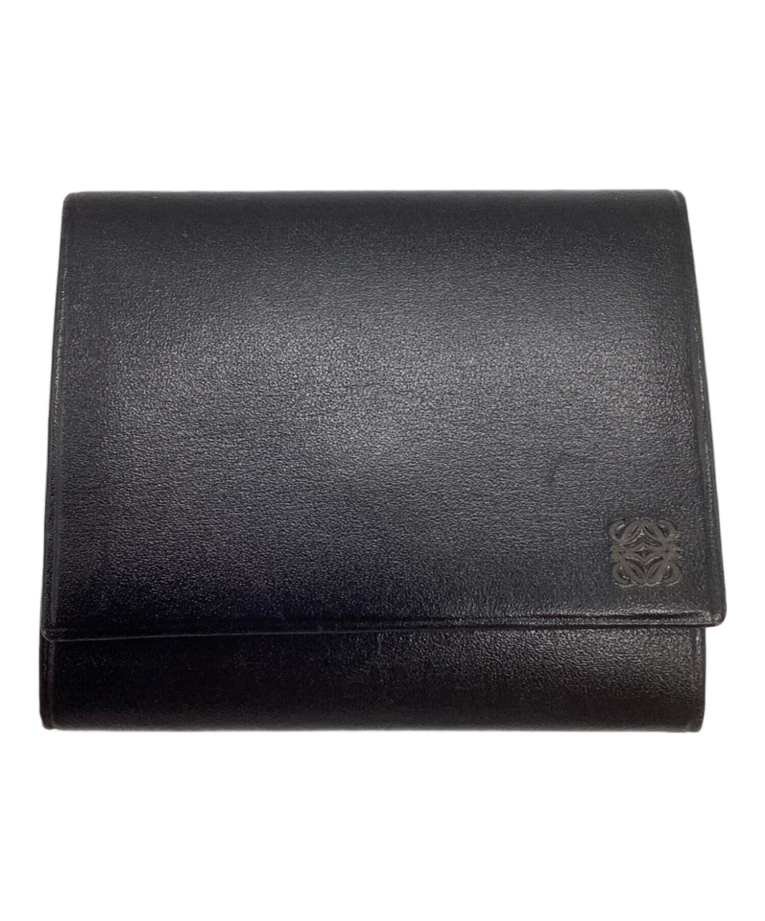 中古・古着通販】LOEWE (ロエベ) アナグラムコインケース ブラック 