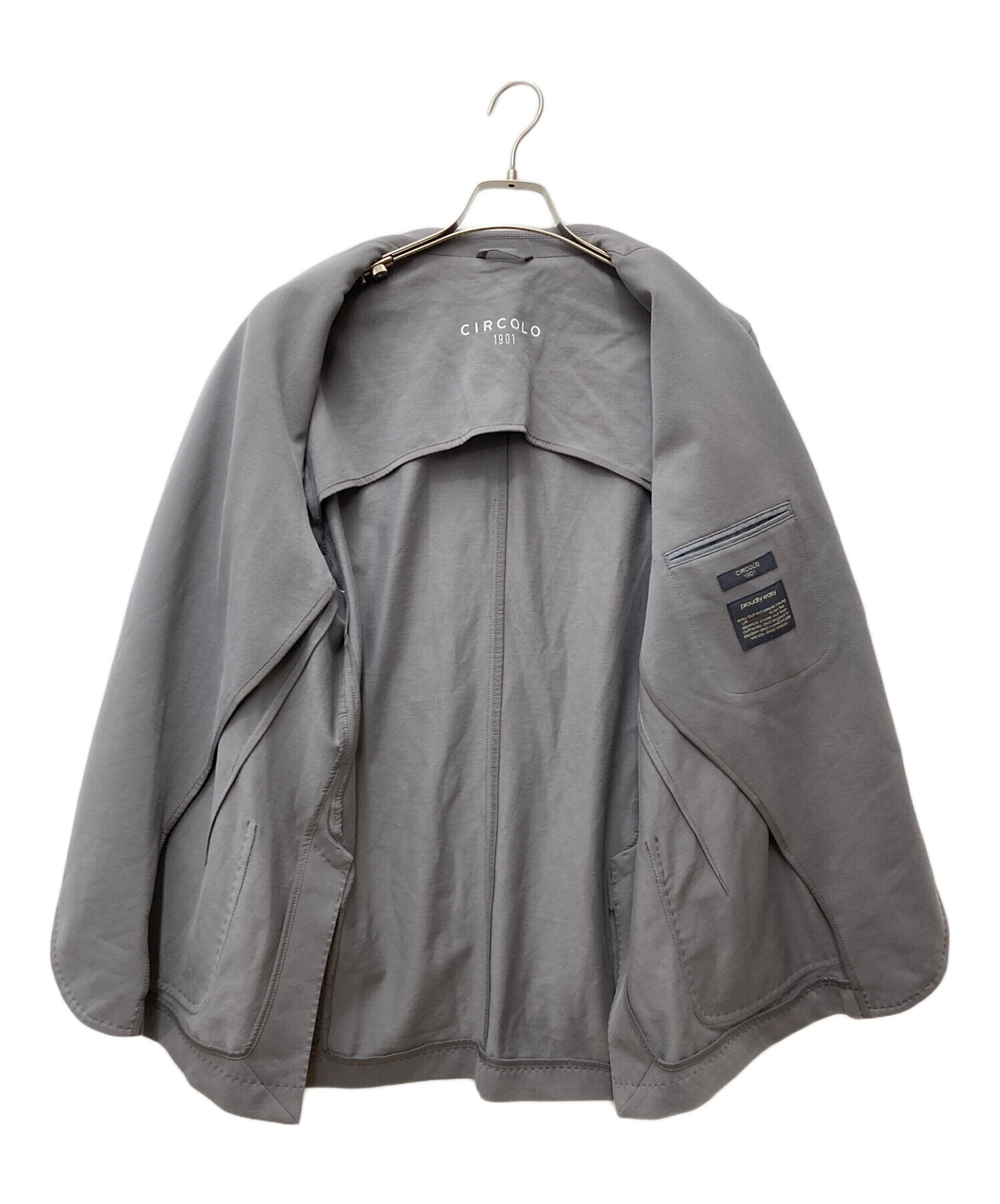 中古・古着通販】CIRCOLO 1901 (チルコロ1901) 鹿の子テーラード