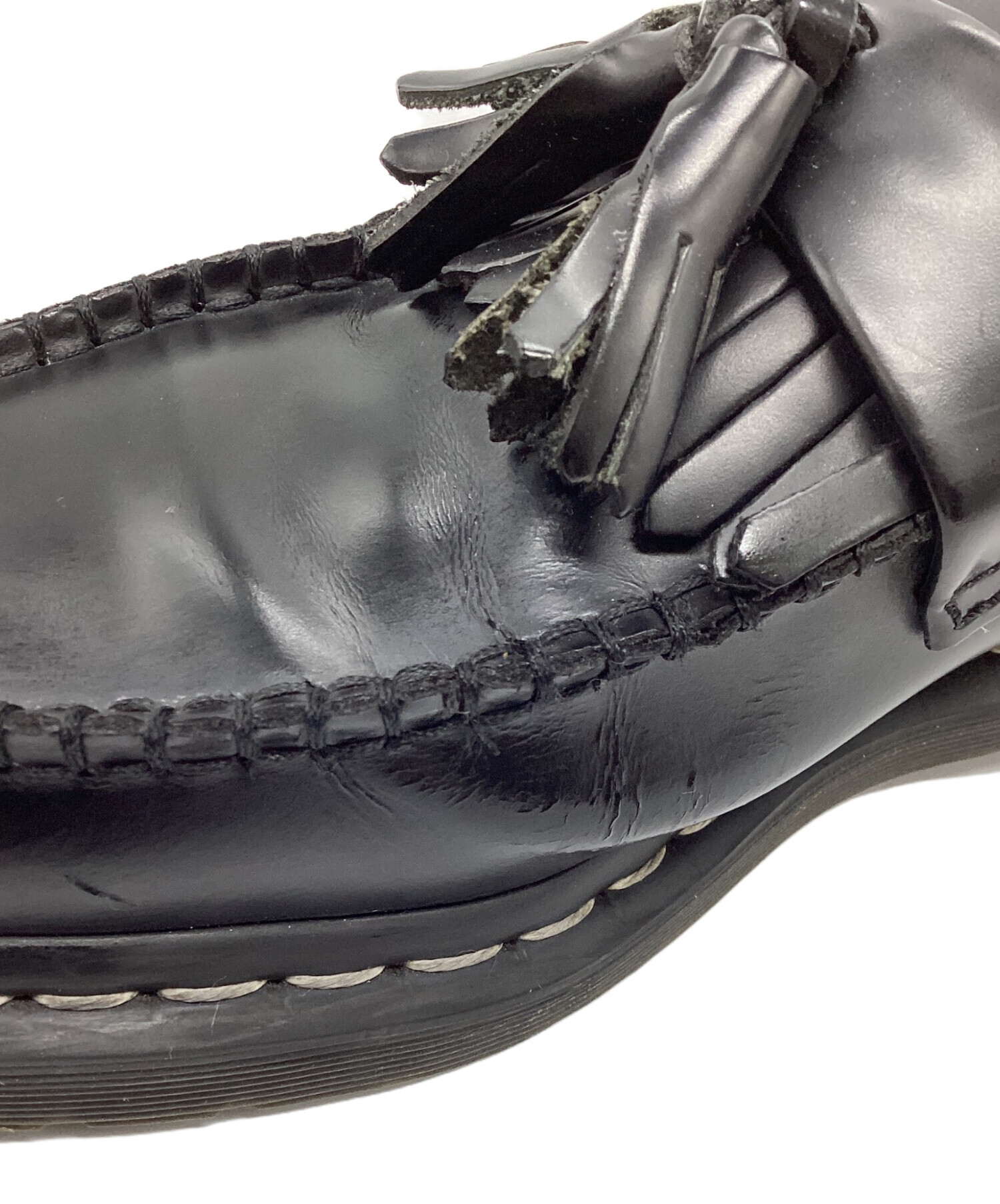 【未使用品】Dr.Martens レザー ローファー タッセル付き Dr.Martens(ドクターマーチン) / ローファー/UK5/BLK/レザー/タッセル
