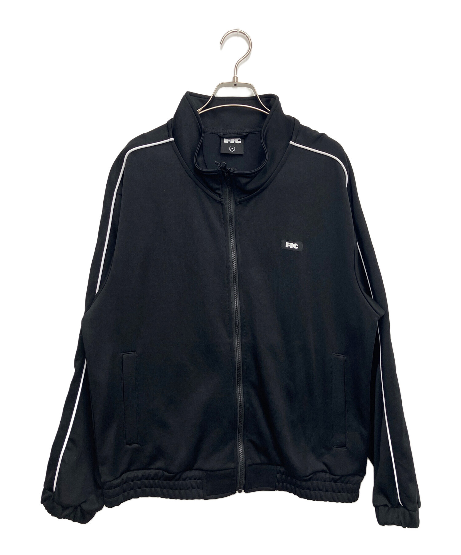 FTC エフシーティー PIPING TRACK JERSEY パイピング ジャージー トラックジャケット ブラック FTC025AWSH05 中古・古着通販】FTC (エフティーシー) PIPING TRACK JERSEY ブラック