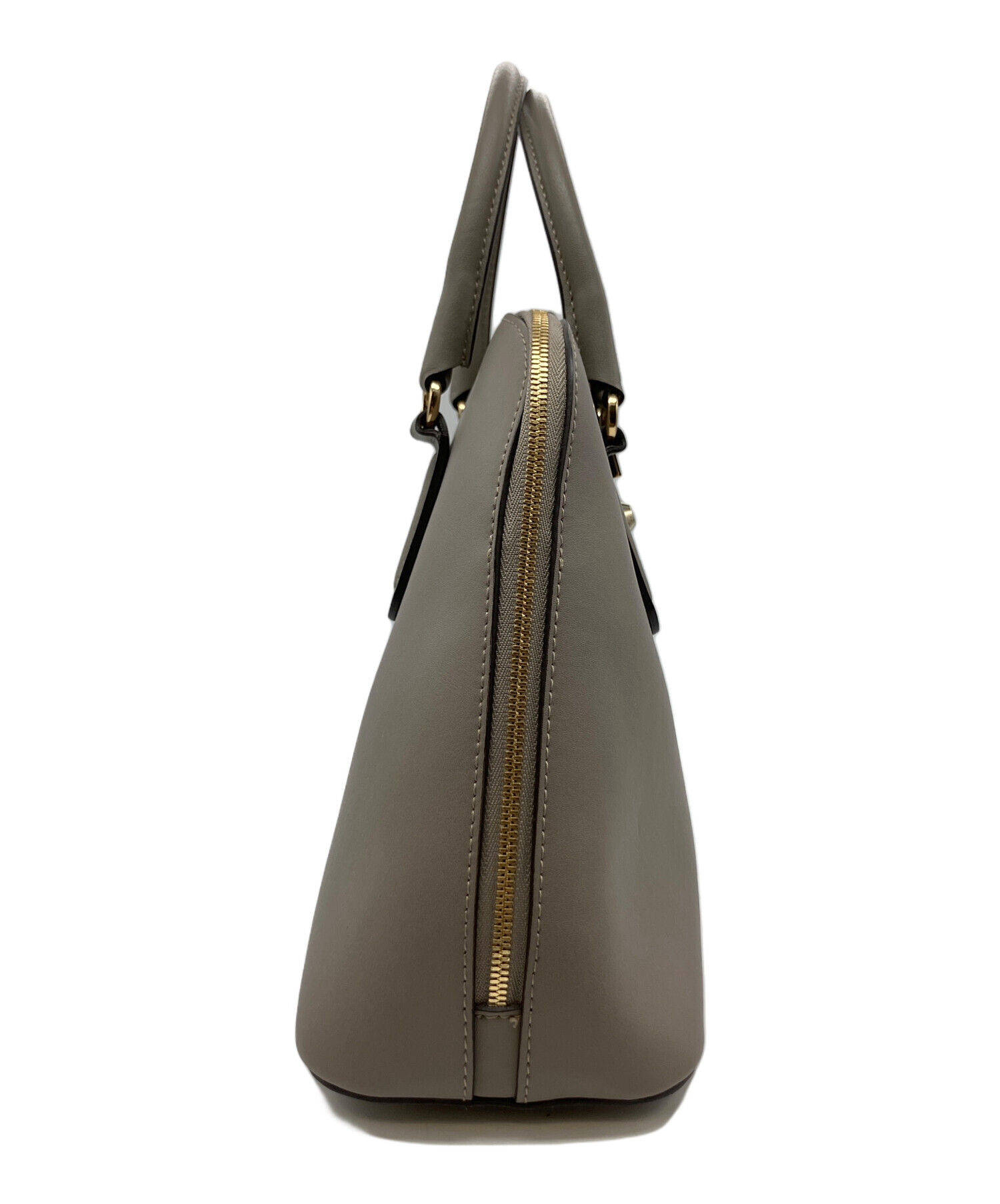 FURLA ジャダ Giada 2way レザー バッグ グレージュ 美品 中古・古着通販】FURLA (フルラ) 2WAYレザーショルダーバッグ