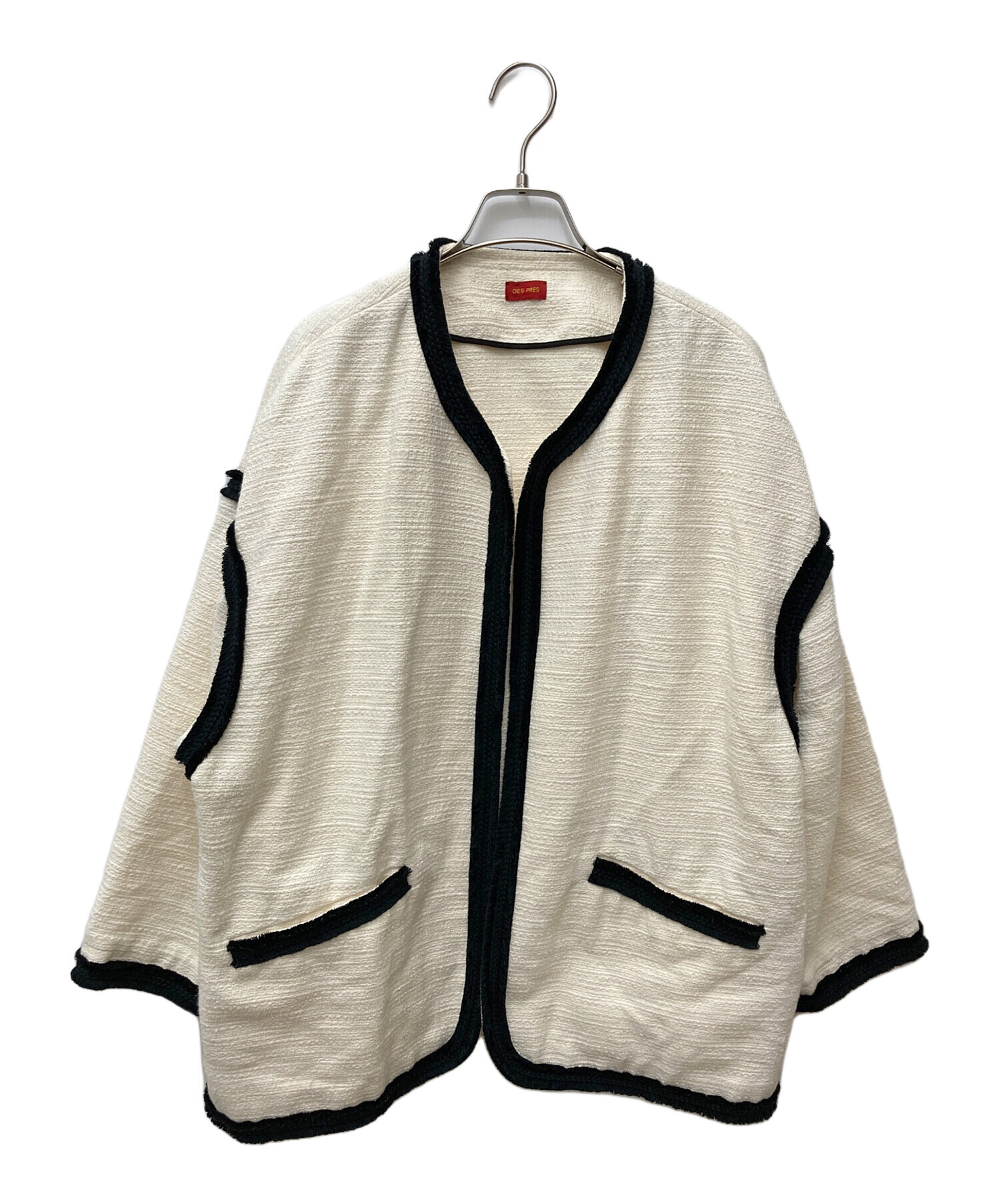 中古・古着通販】DES PRES (デ プレ) コットンナイロンツイード ノー  