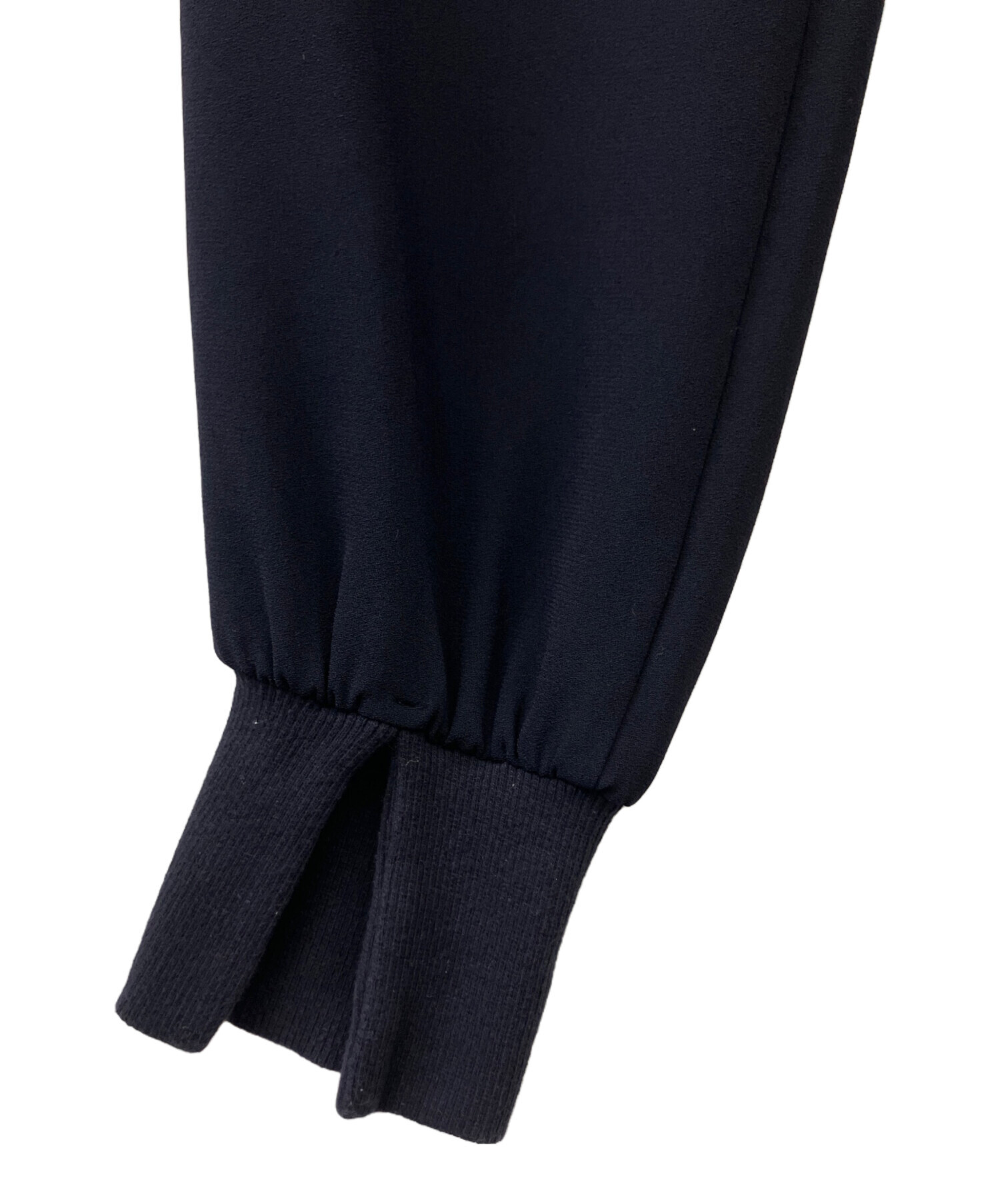 新品　Col Pierrot ジョーゼット スソリブパンツ　38 中古・古着通販】Col Pierrot (コルピエロ) ジョーゼットスソ