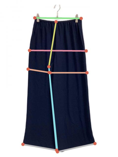 中古・古着通販】theory (セオリー) POWDER CREPE/WIDE LEG PO GH