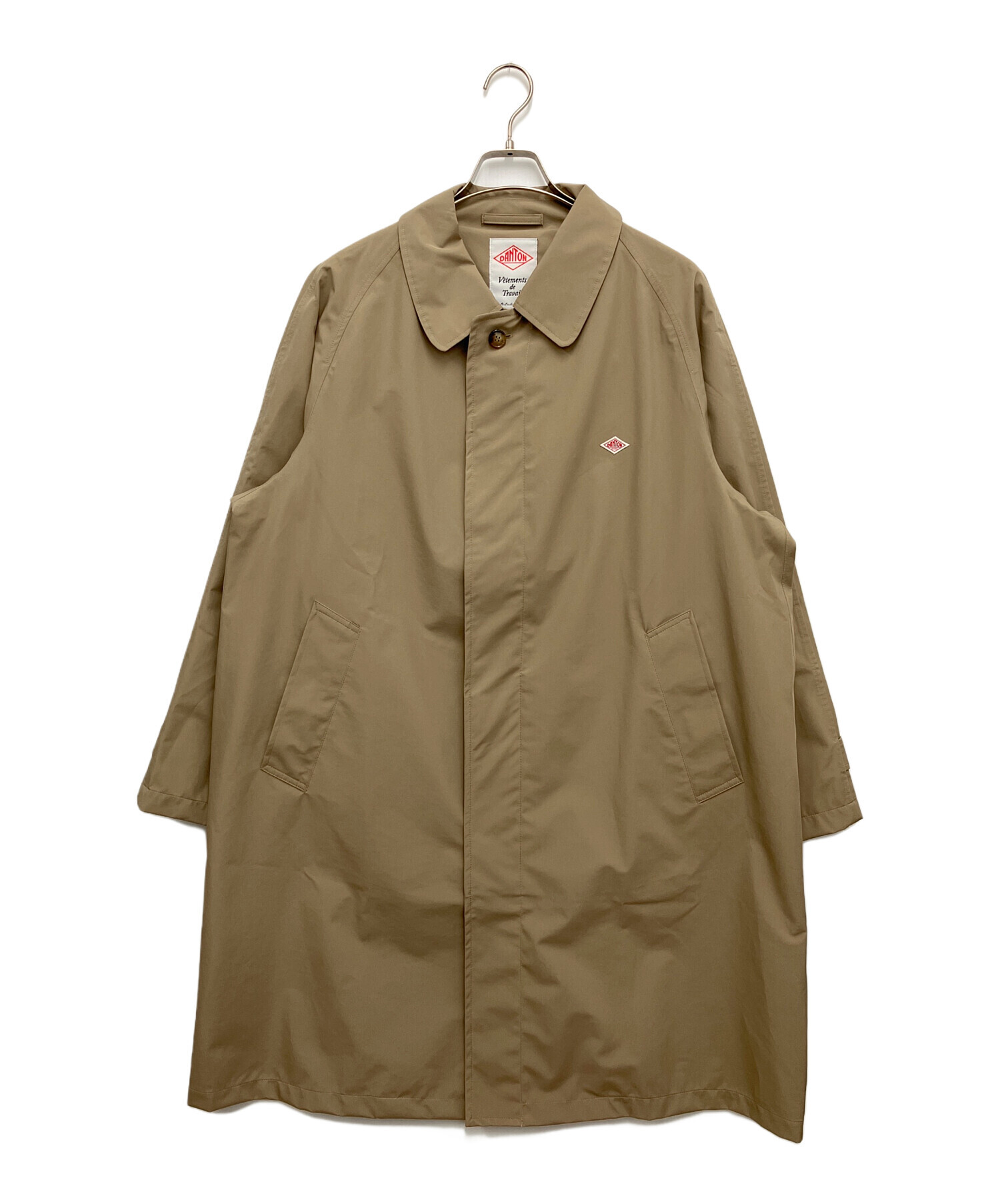 DANTON バルマカーンコート 中古・古着通販】DANTON (ダントン) バルマカーンコート ベージュ