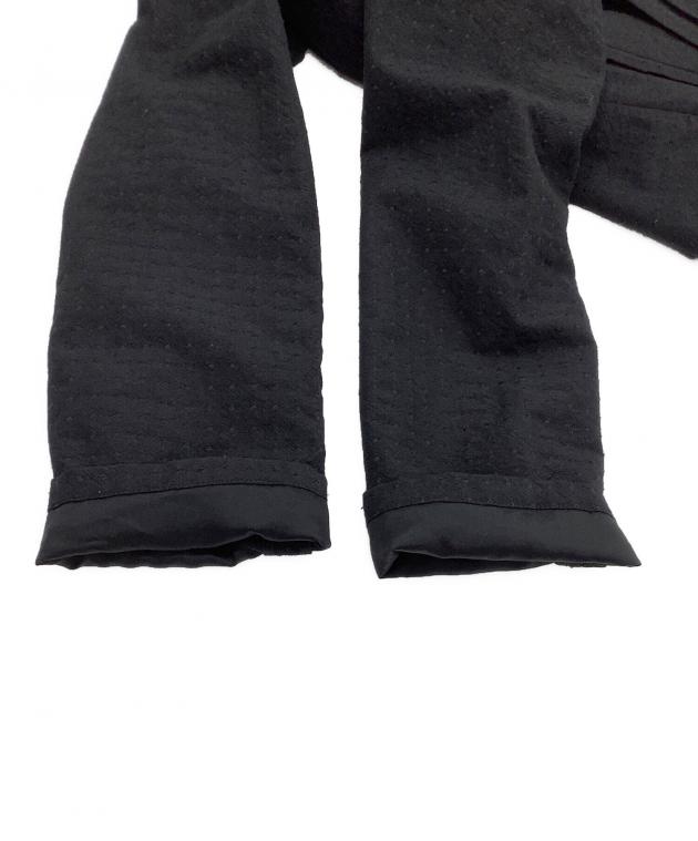 ISSEY MIYAKE　FETE プリーツボリュームジャケット　ブラック 中古・古着通販】ISSEY MIYAKE FETE A-POC (イッセイミヤケフェット