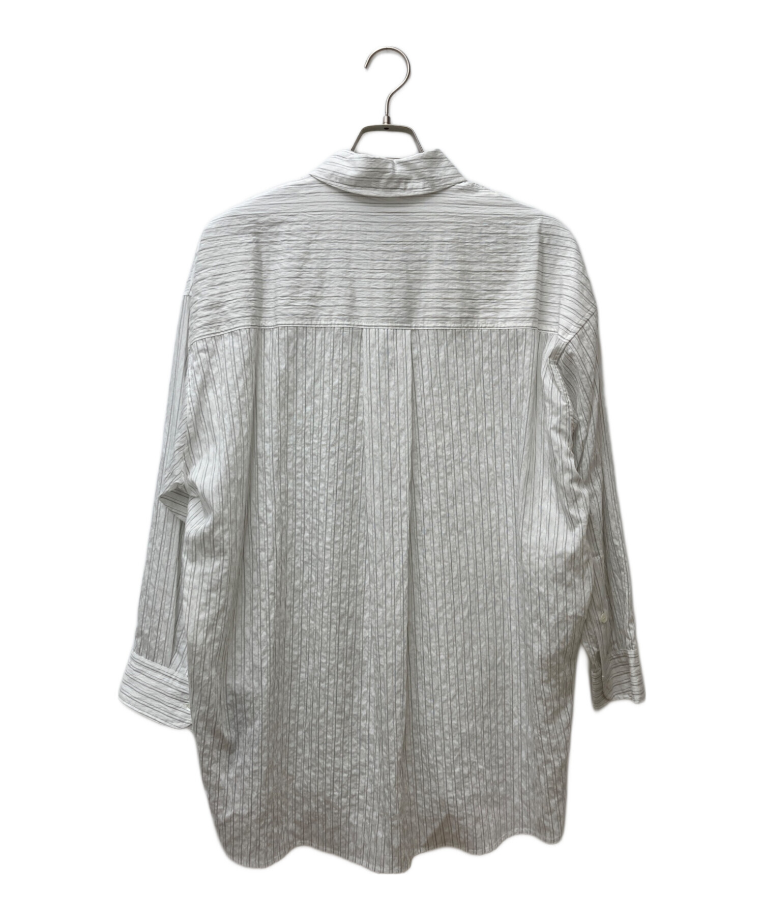 た*き様 STUDIO NICHOLSON ストライプシャツ 長袖 新品未使用 STUDIO NICHOLSON(スタジオ ニコルソン)のストライプオーバー