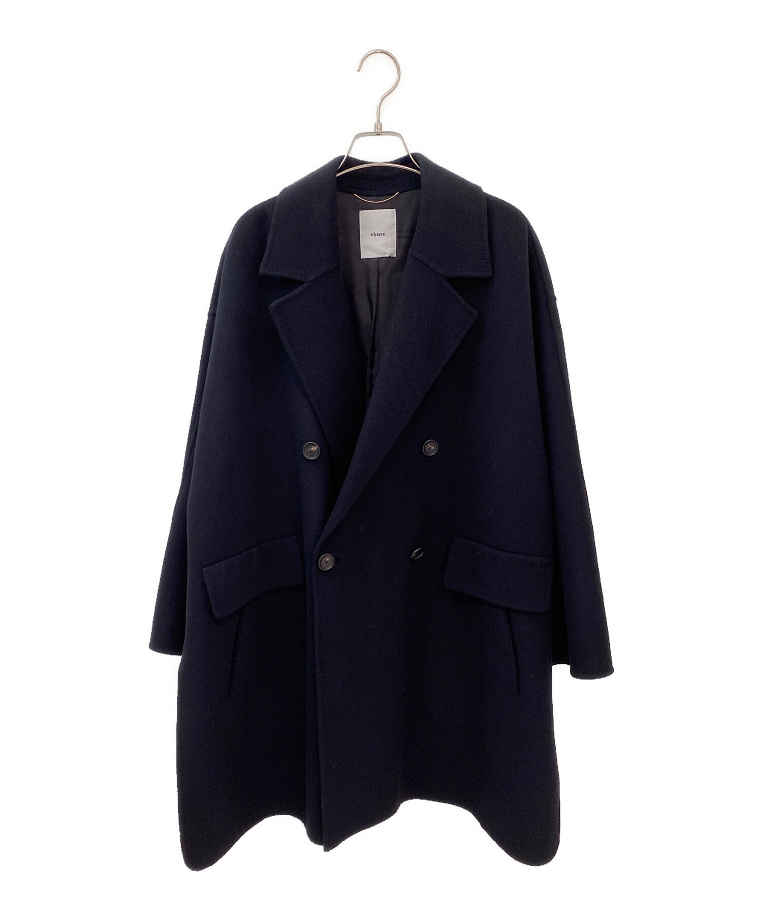 中古・古着通販】ebure (エブール) スーパー120sダブルビーバーコート