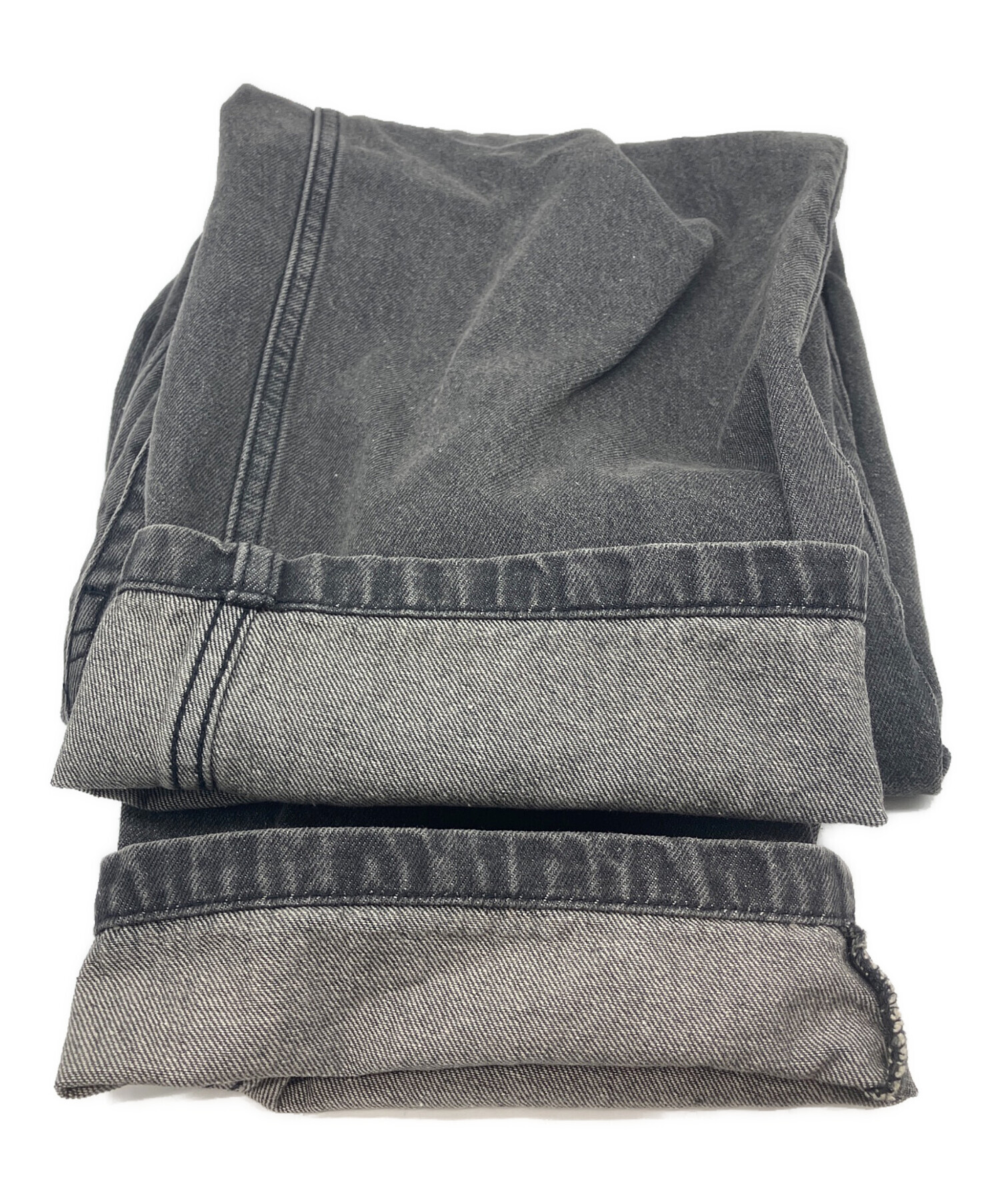 中古・古着通販】JULY NINE (ジュライナイン) デニムパンツ グレー