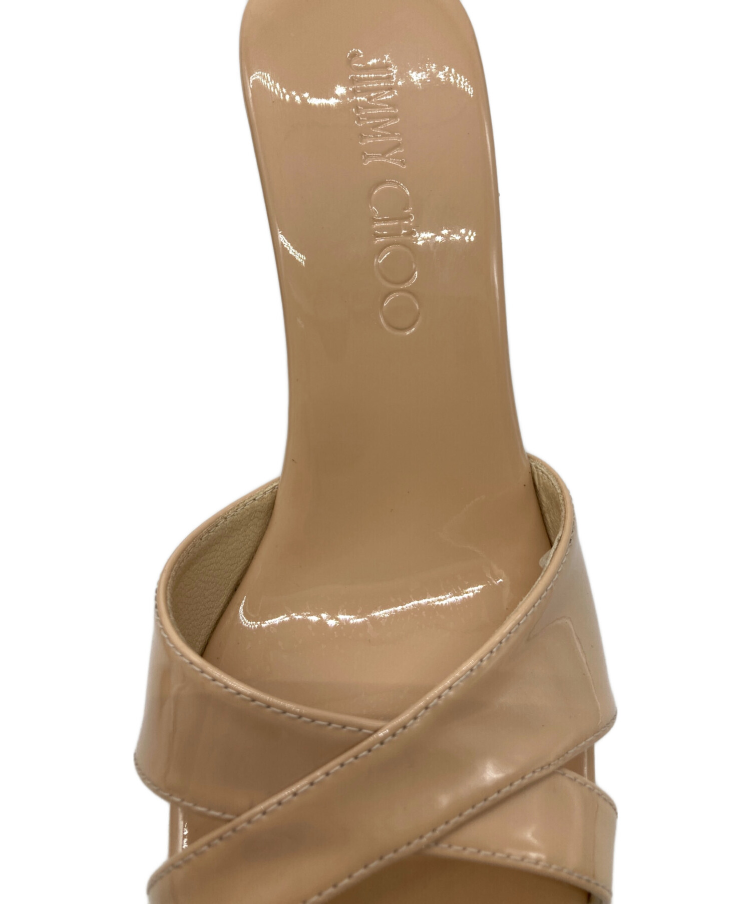 中古・古着通販】JIMMY CHOO (ジミーチュウ) ウェッジソールサンダル 