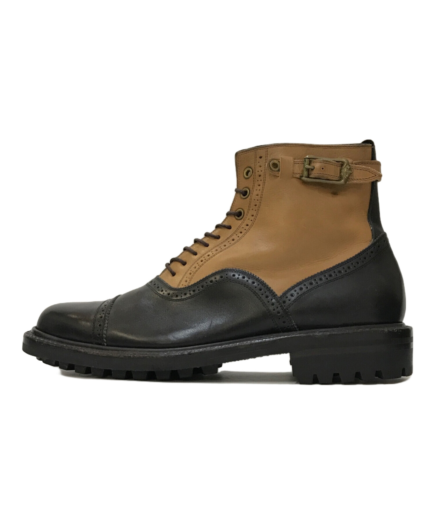 foot the coacher w.w. 9 ブーツ ウィングチップ 中古・古着通販】foot the coacher (フットザコーチャー) ウィング