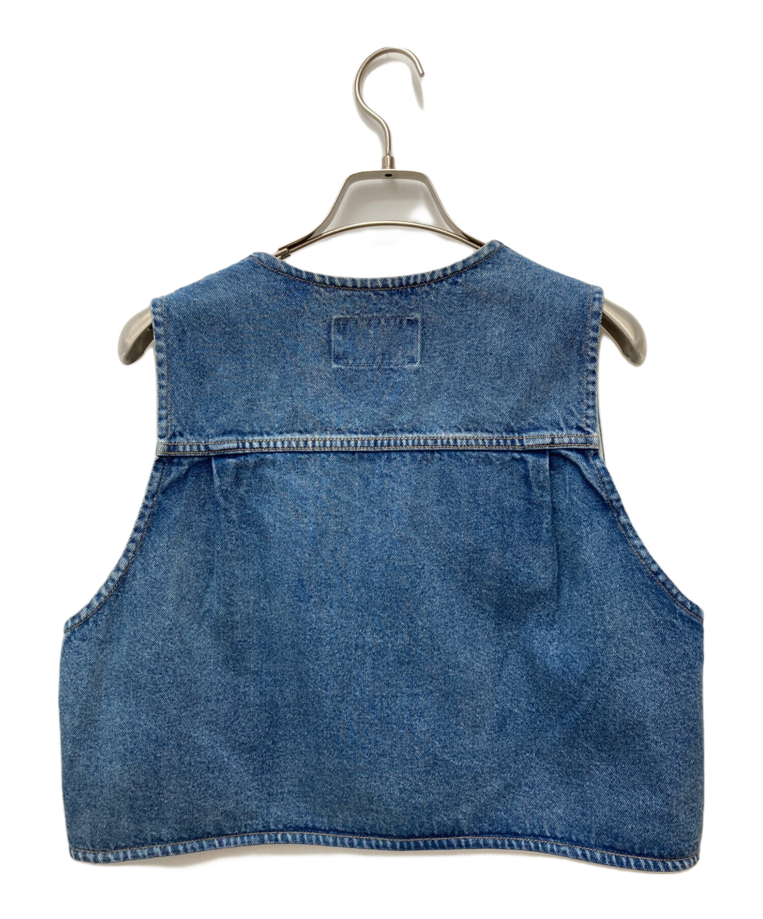 中古・古着通販】FRAMeWORK (フレームワーク) デニムVネックベスト 24