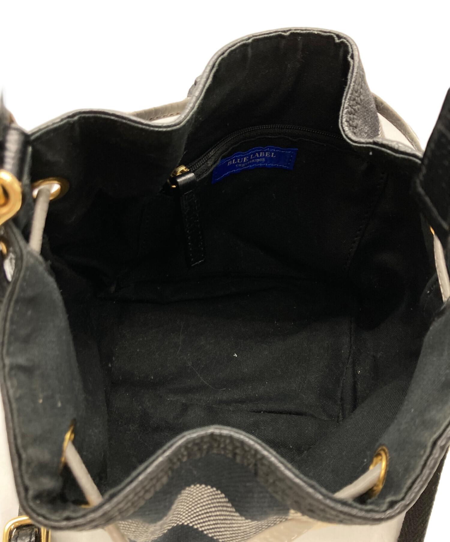 未使用✨ブルーレーベルクレストブリッジ フリル 巾着 ショルダーバッグ 2WAY 中古・古着通販】BLUE LABEL CRESTBRIDGE (ブルーレーベル